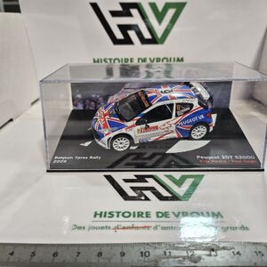Miniature Peugeot 207 S2000 - Kris Meeke - Rallye d'Ypres 2009 - 1/43