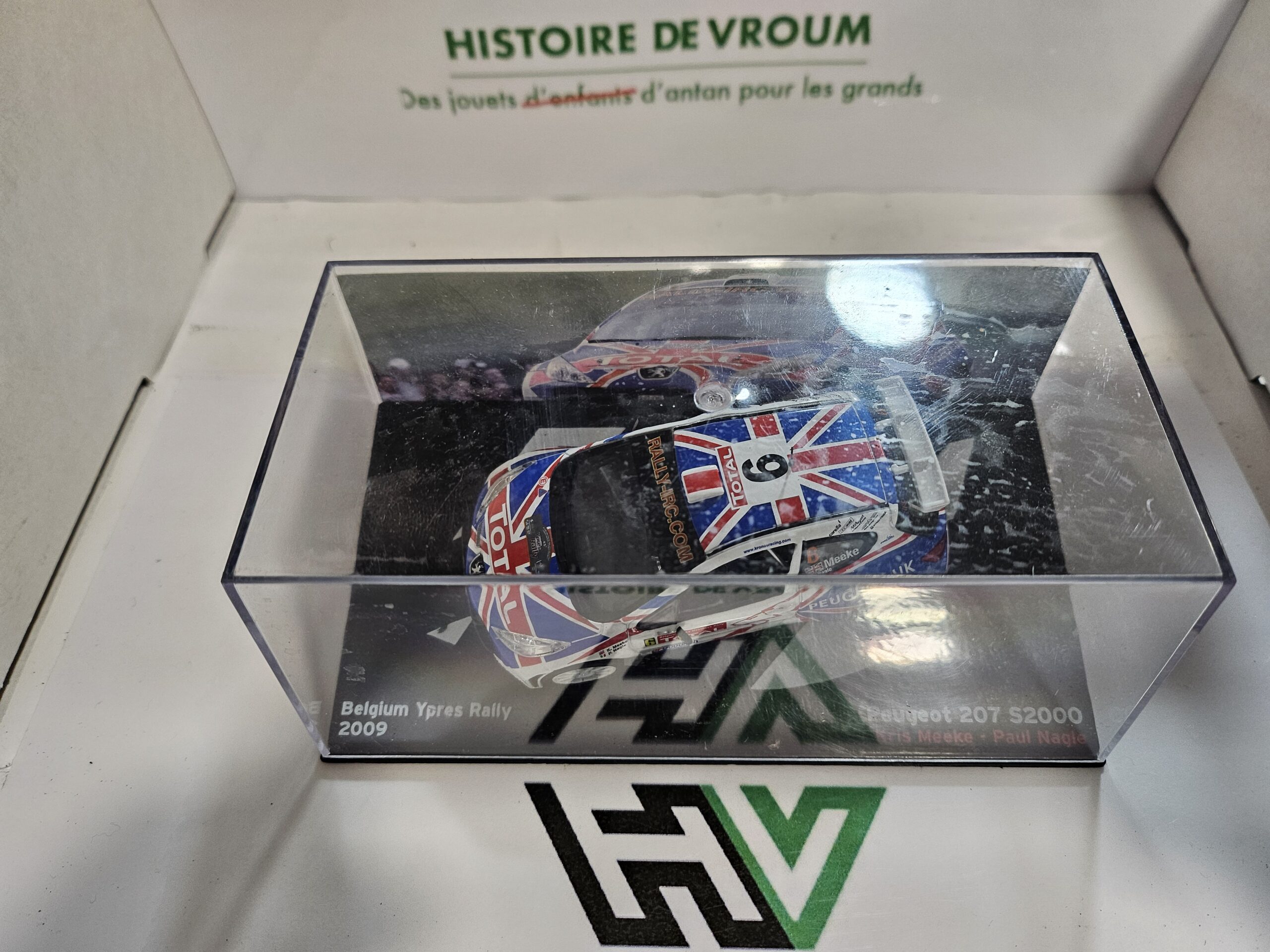 Miniature Peugeot 207 S2000 - Kris Meeke - Rallye d'Ypres 2009 - 1/43 – Image 5