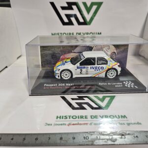 Miniature Peugeot 306 Maxi - Eric Mauffrey - Rallye de Lorraine 2007 - 1/43