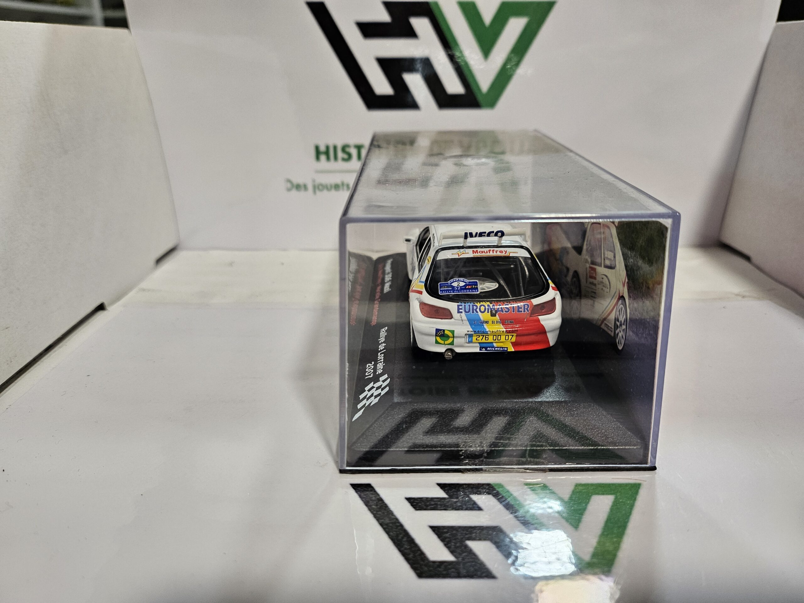 Miniature Peugeot 306 Maxi - Eric Mauffrey - Rallye de Lorraine 2007 - 1/43 – Image 6