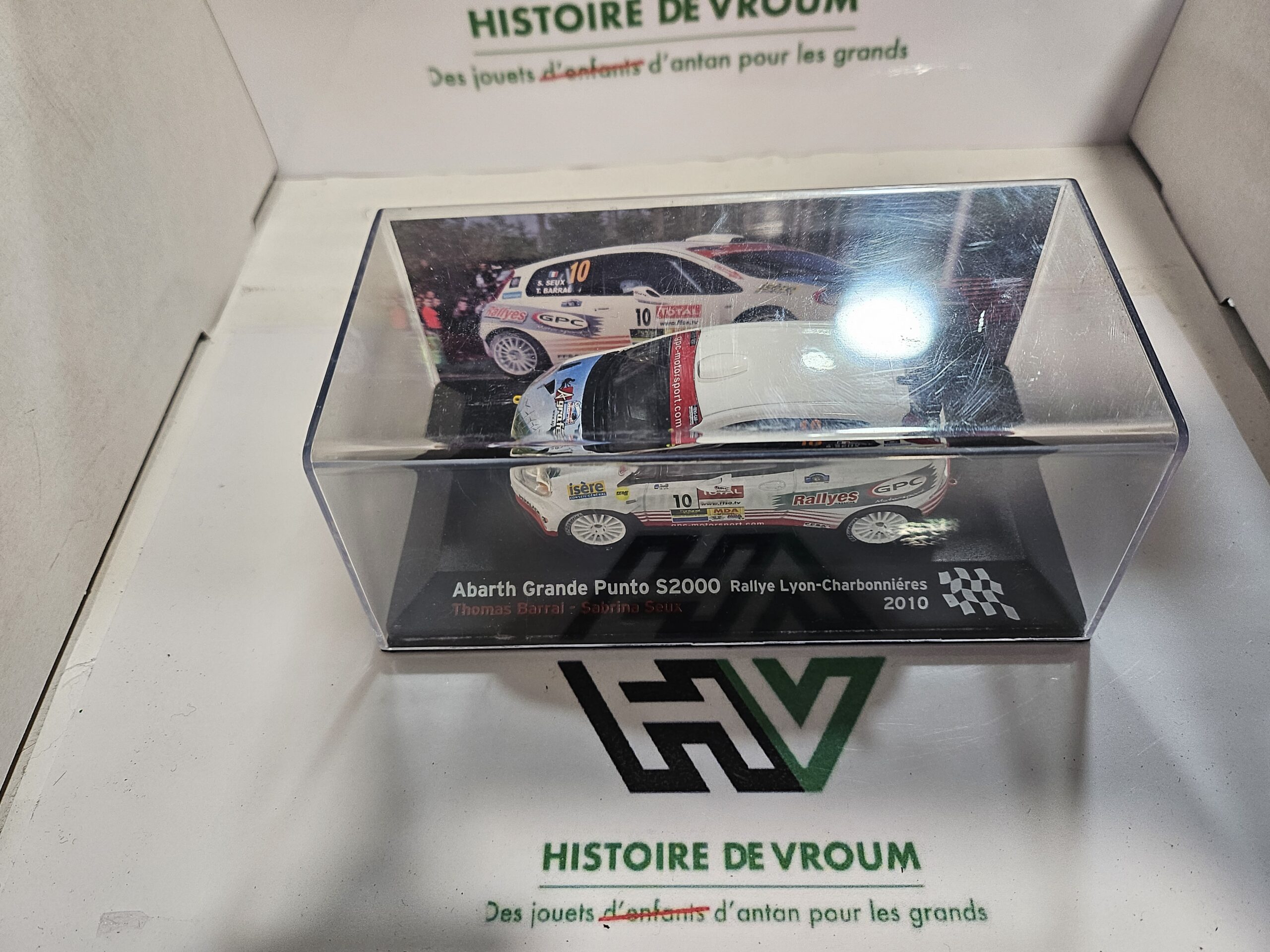 Rare ! Abarth Grande Punto S2000 - Thomas Barral - 1/43 – Image 6