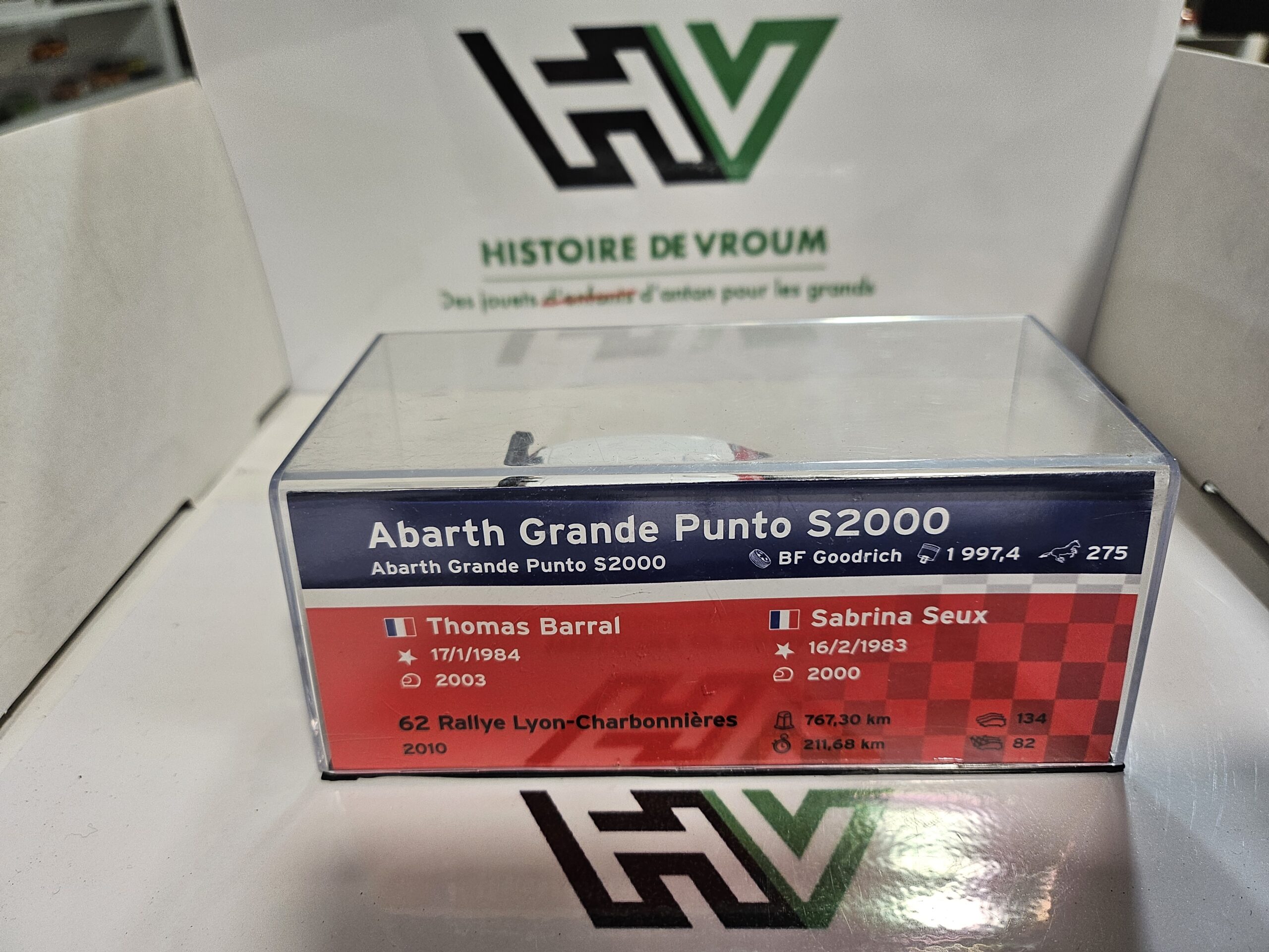 Rare ! Abarth Grande Punto S2000 - Thomas Barral - 1/43 – Image 7