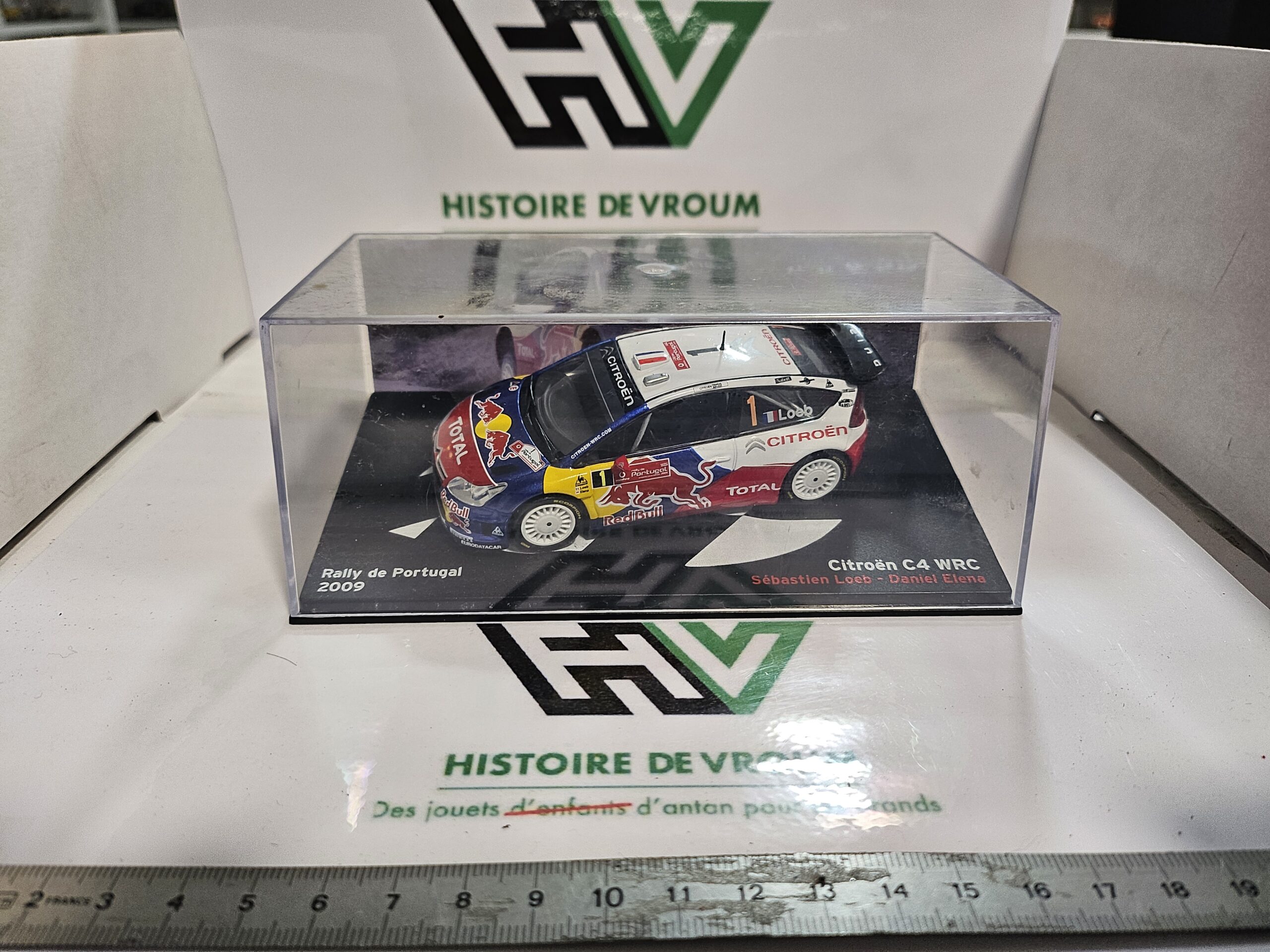 Citroën C4 WRC Loeb Red Bull - Rallye du Portugal 2009 - 1/43
