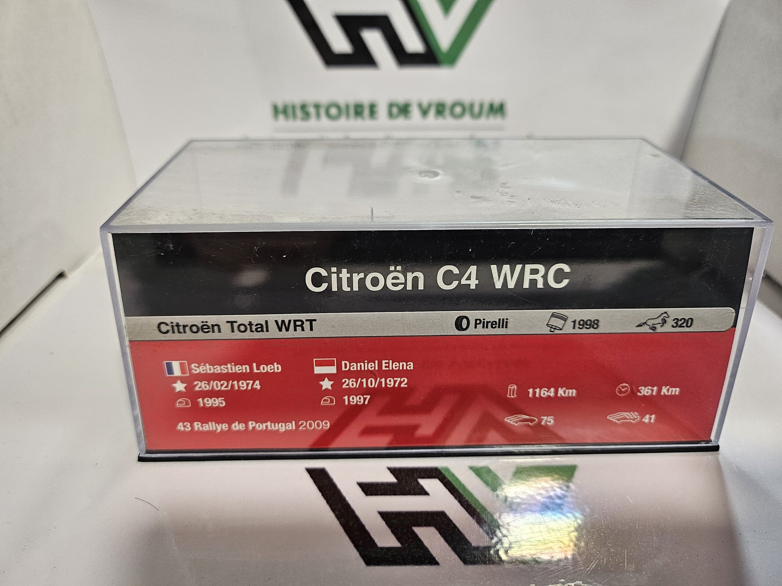 Citroën C4 WRC Loeb Red Bull - Rallye du Portugal 2009 - 1/43 – Image 8