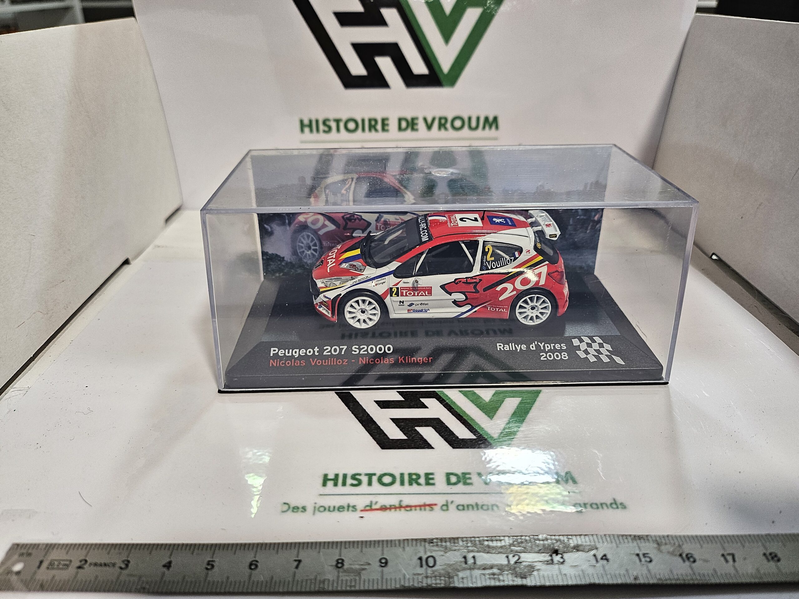 Peugeot 207 S2000 - Nicolas Vouilloz - Rallye d'Ypres 2008 - 1/43