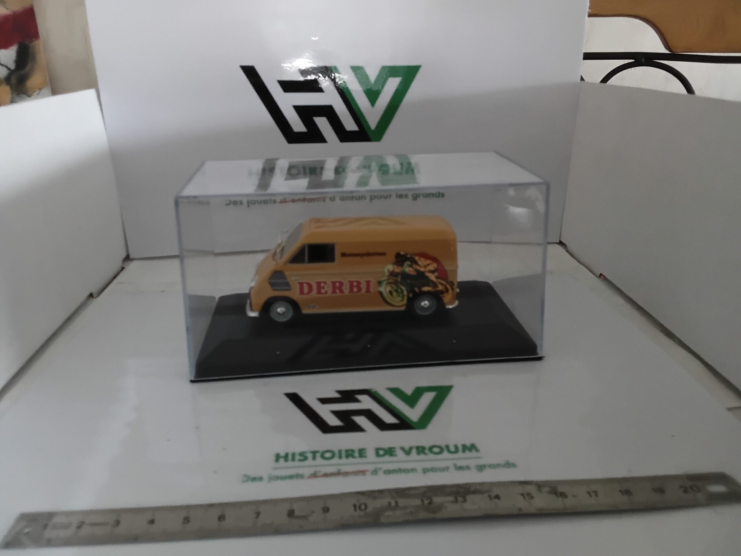 DKW F89 Kombi Altaya 1/43 "Motocyclettes Derbi"