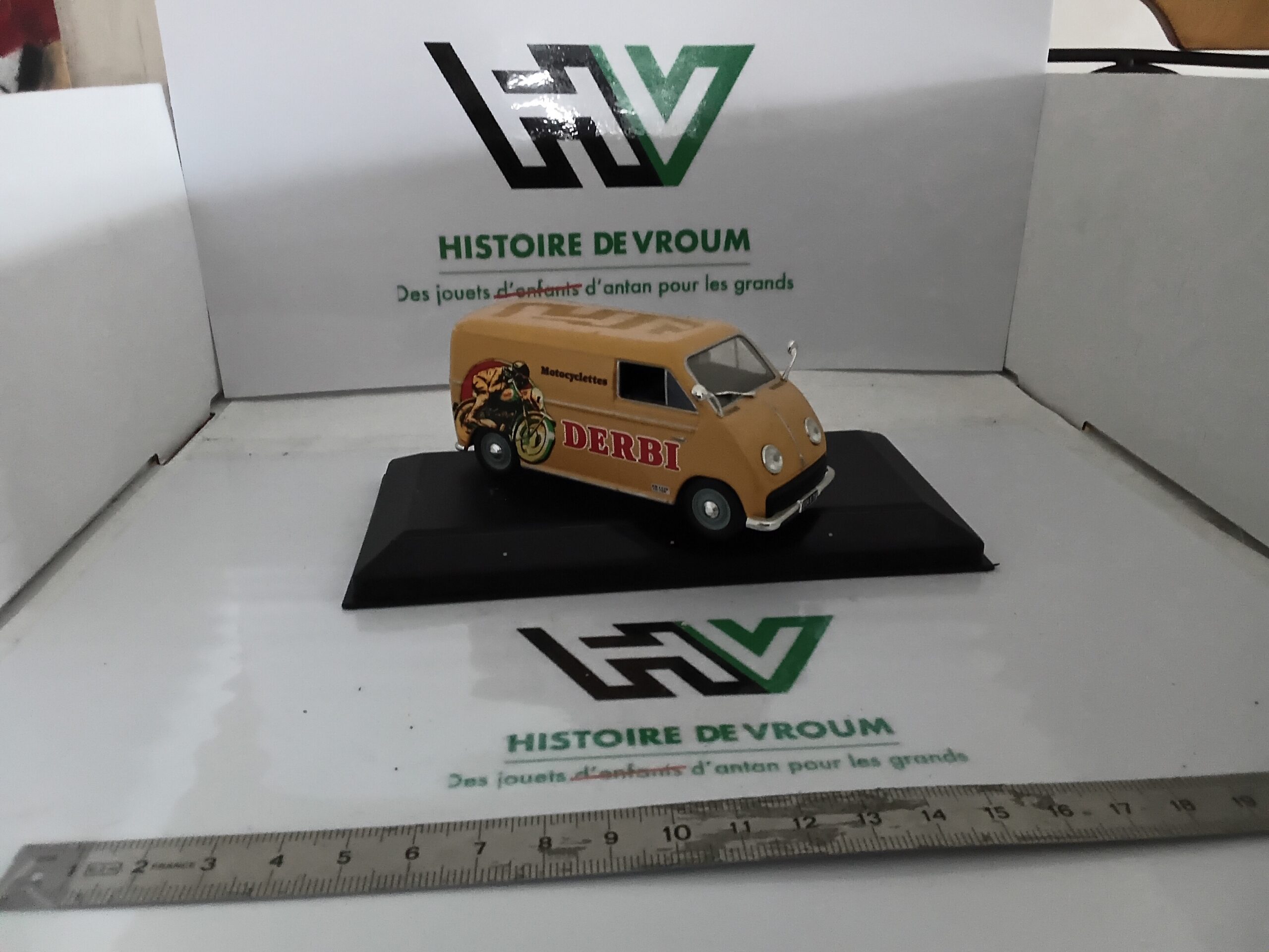 DKW F89 Kombi Altaya 1/43 "Motocyclettes Derbi" – Image 3