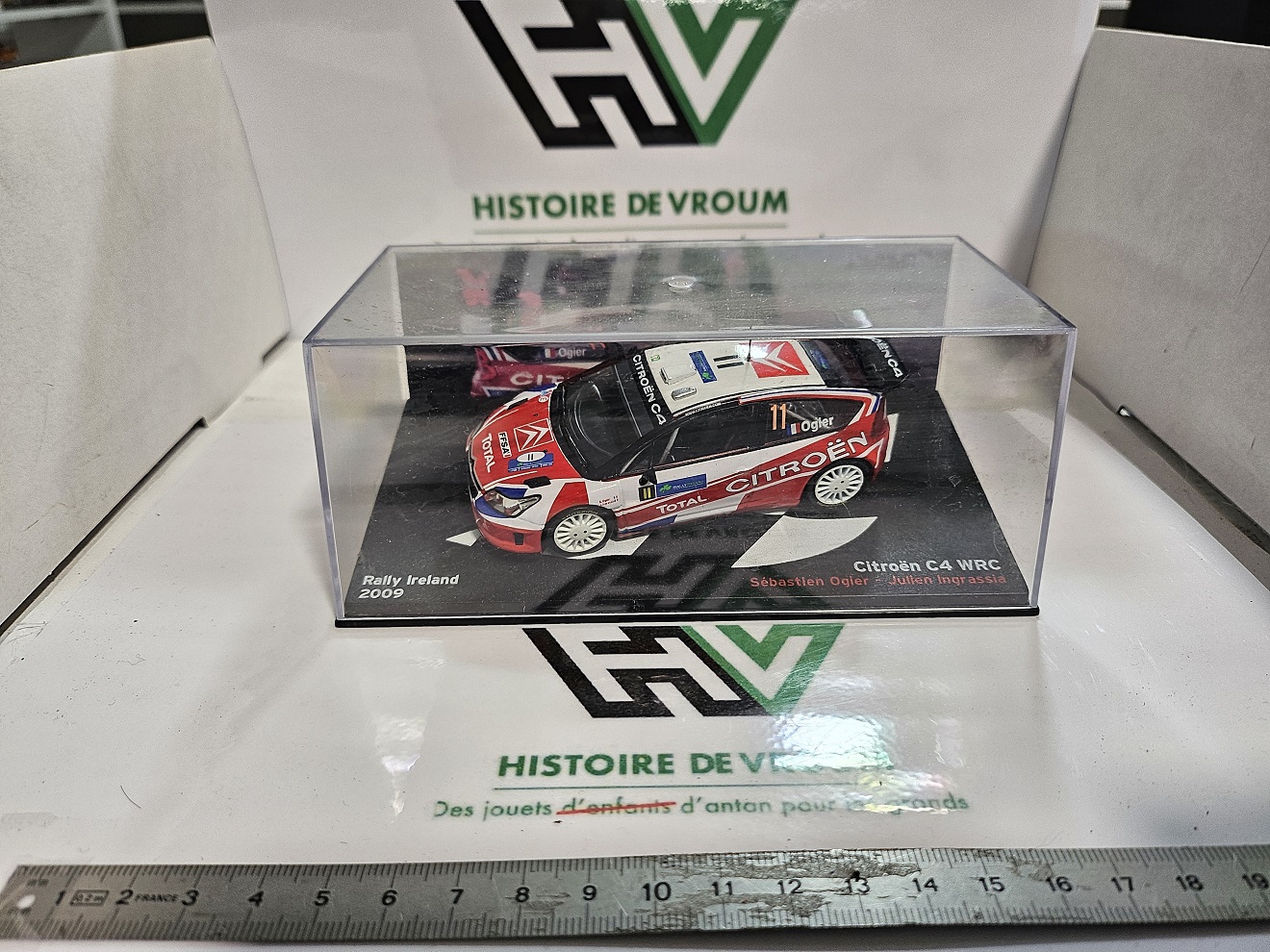 Miniature 1/43 Citroën C4 WRC - Sébastien Ogier - Rally Ireland 2009