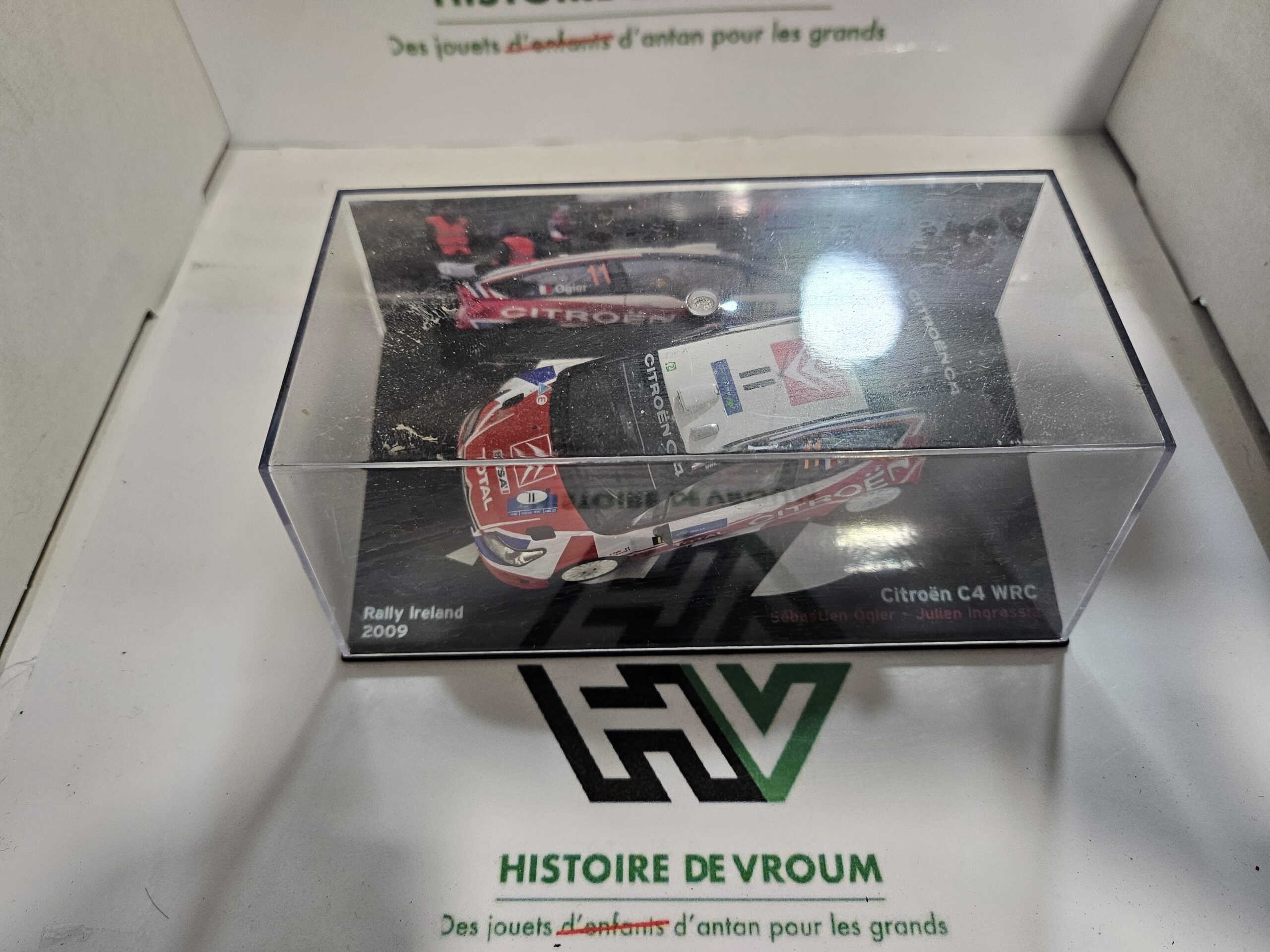 Miniature 1/43 Citroën C4 WRC - Sébastien Ogier - Rally Ireland 2009 – Image 8