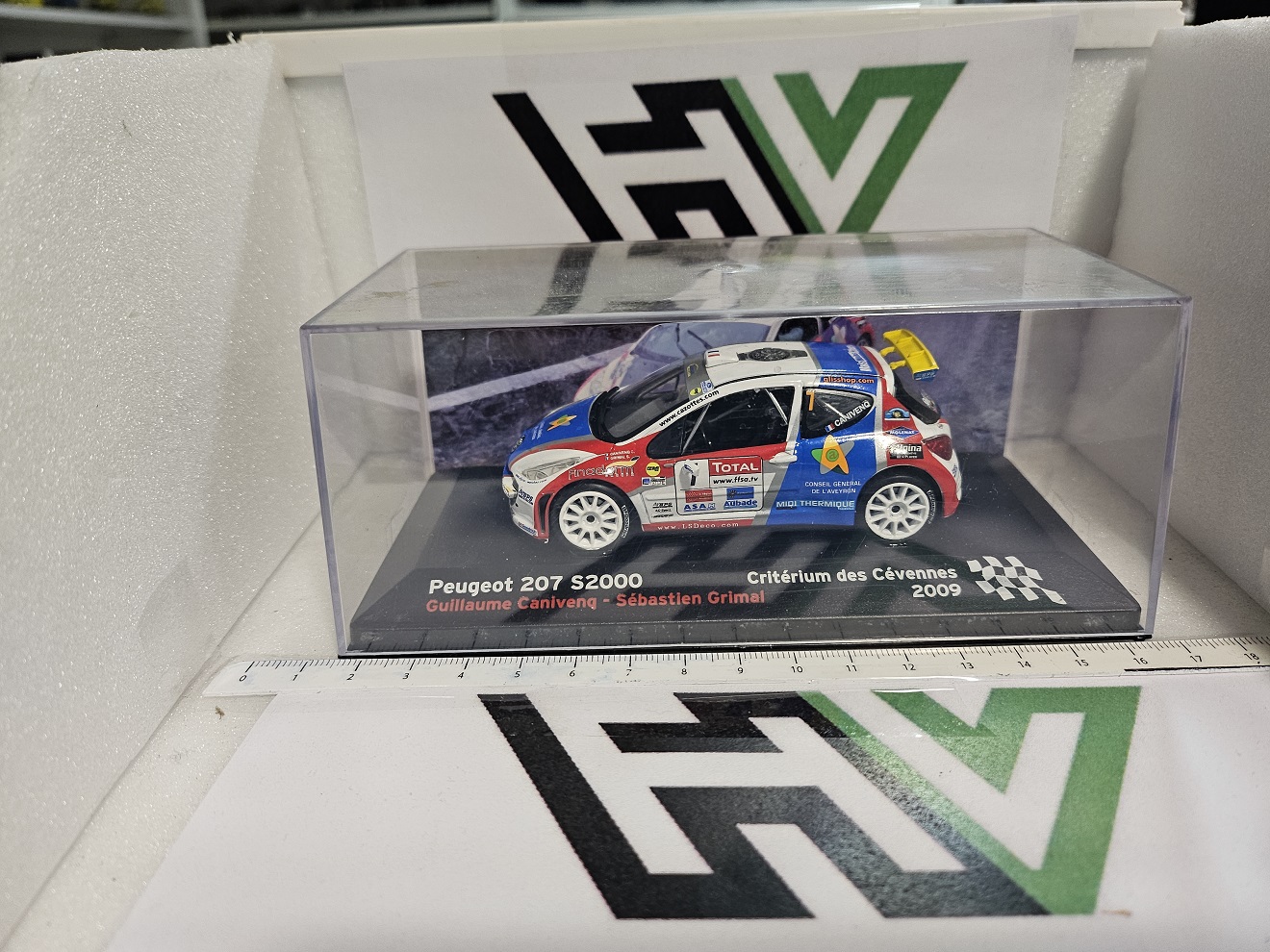 Peugeot 207 S2000 - Critérium des Cévennes 2009 - G. Canivenq (1/43)