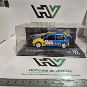 Renault Clio S1600 - Rallye Alsace-Vosges 2006 - C. Robert (1/43)
