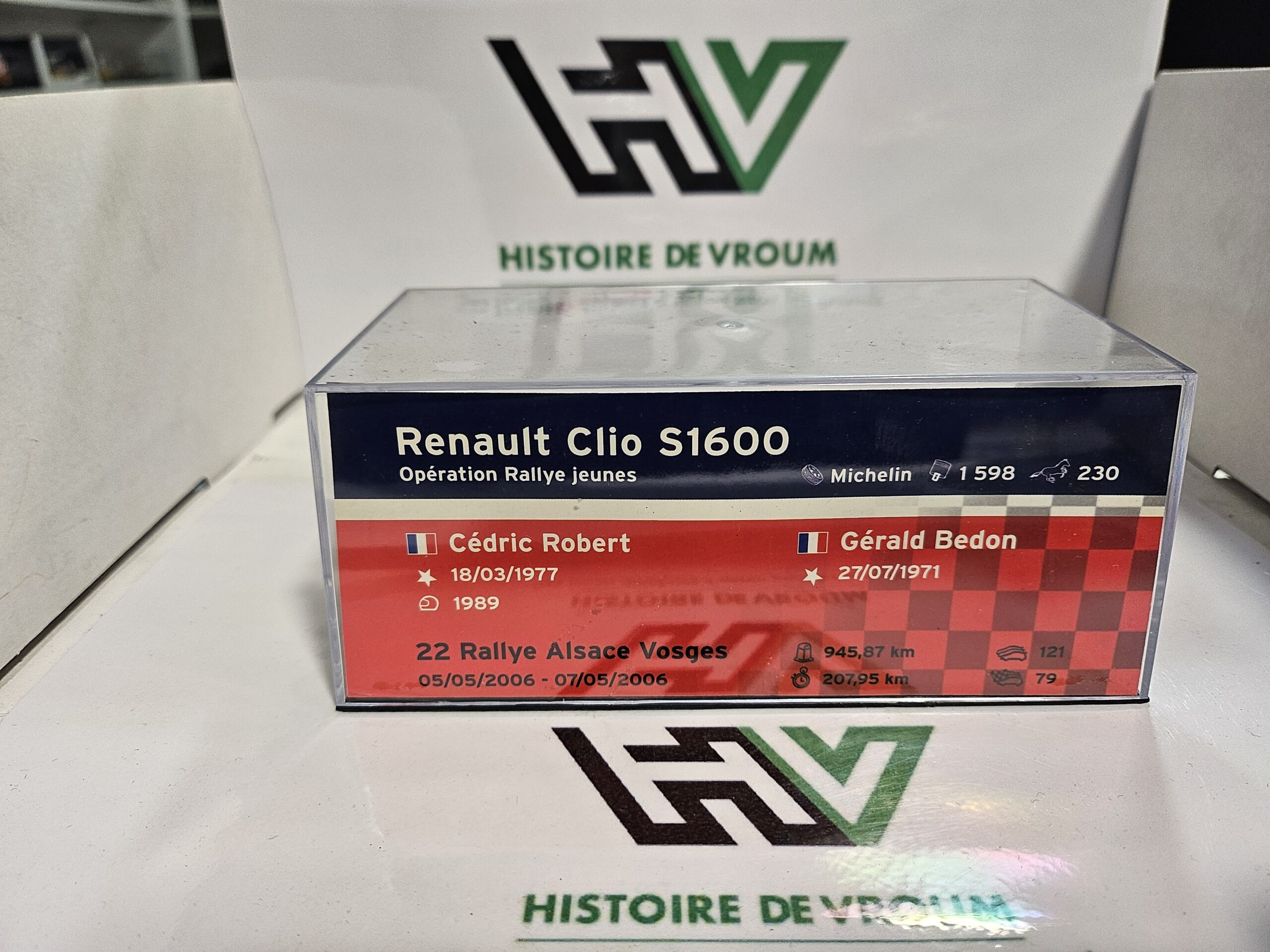 Renault Clio S1600 - Rallye Alsace-Vosges 2006 - C. Robert (1/43) – Image 7