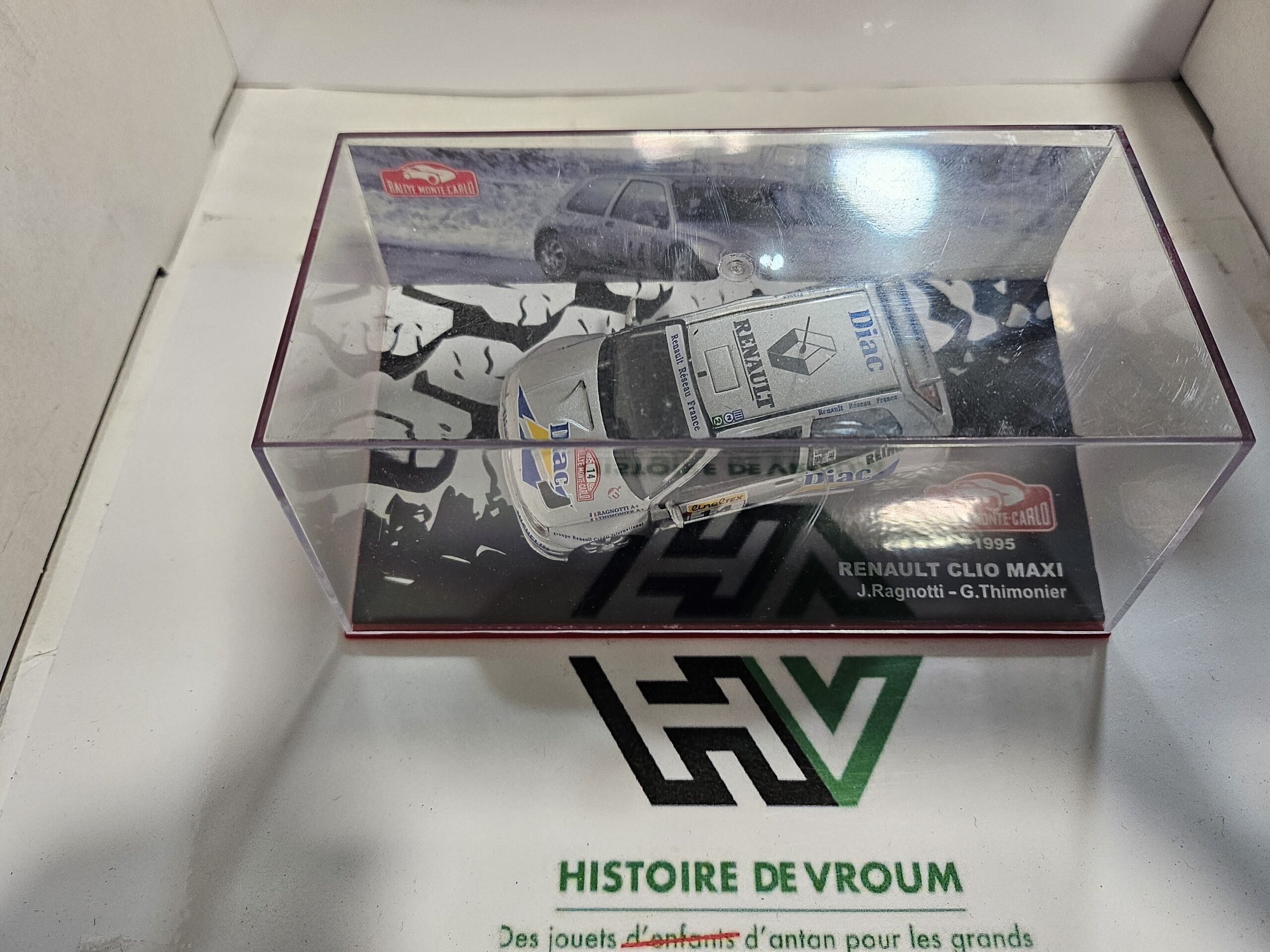 RARE - Renault Clio Maxi - Monte-Carlo 1995 - J. Ragnotti (1/43) – Image 6