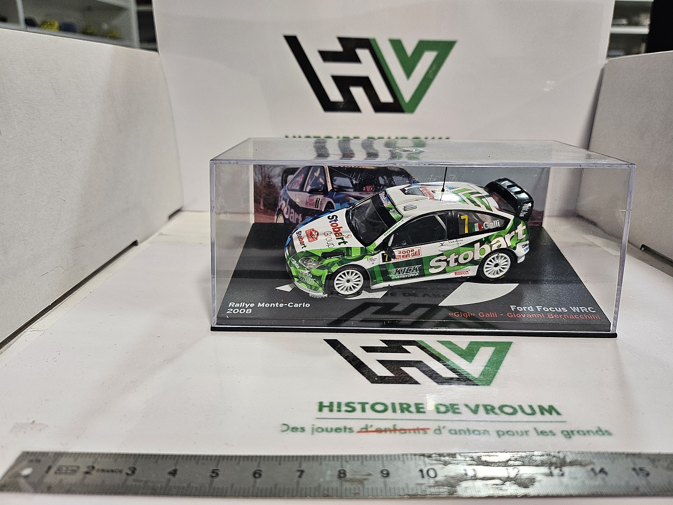 Ford Focus RS WRC - Rallye Monte-Carlo 2008 - Gigi Galli (1/43)