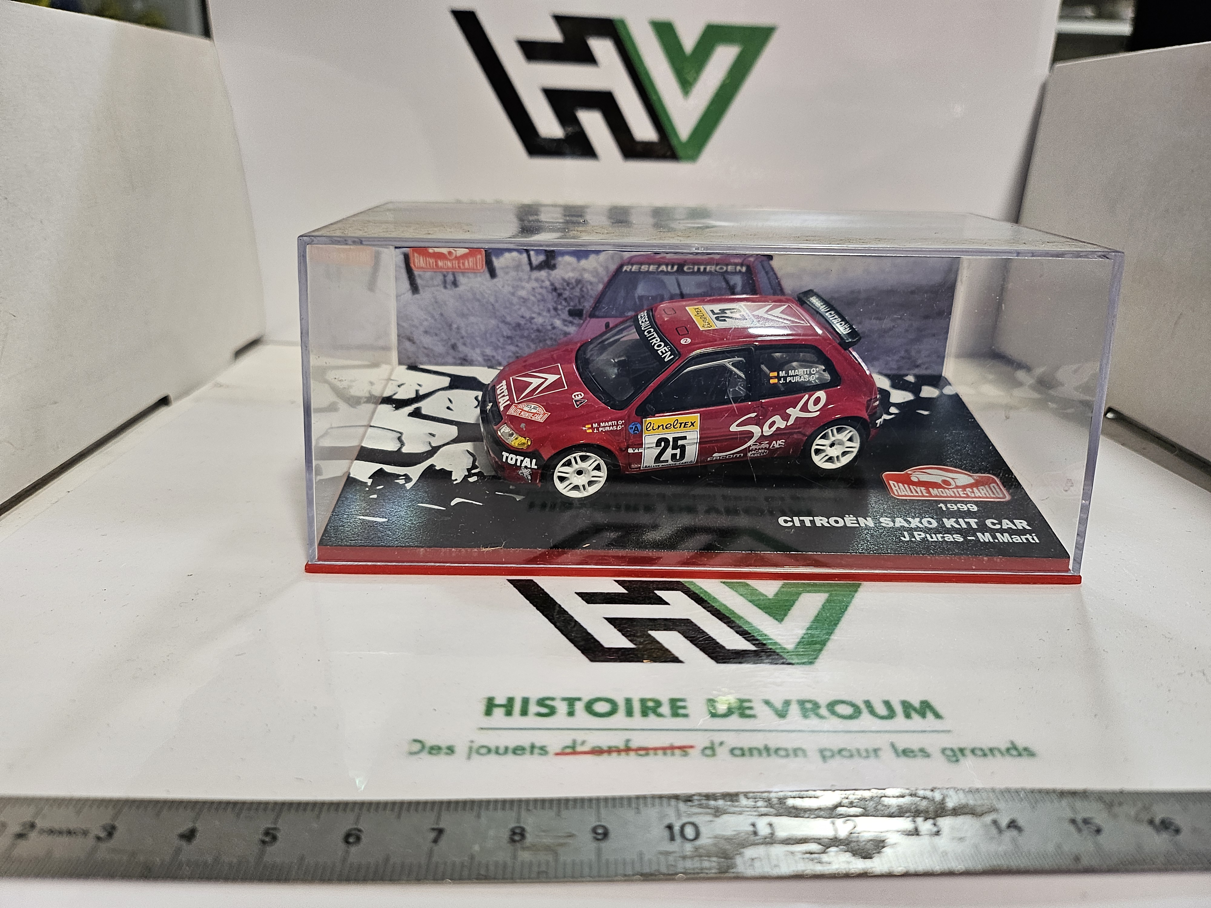 Citroën Saxo Kit Car - Tour de Corse 1999 - Jesús Puras (1/43)
