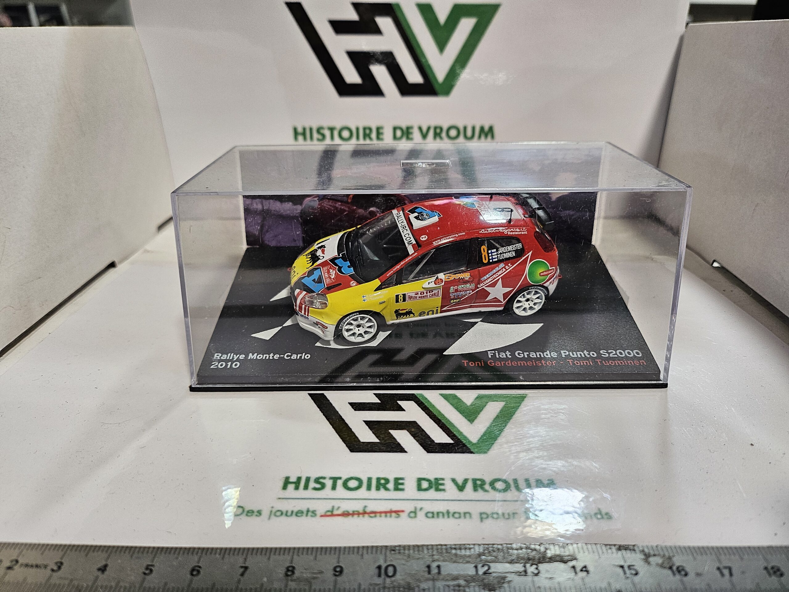 Miniature Fiat Grande Punto S2000 - Rallye Monte-Carlo 2010 - 1/43