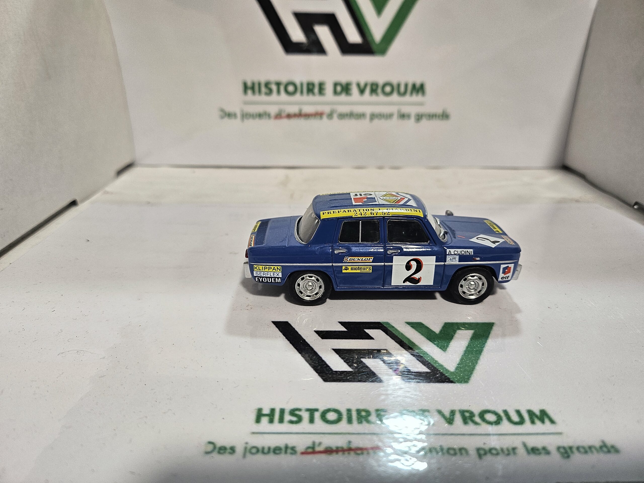 Miniature Renault 8 Gordini Alain Cudini - Eligor 1/43 – Image 6