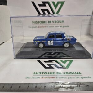 Miniature Renault 8 Gordini - Rallye du Maroc 1969 - Eligor 1/43