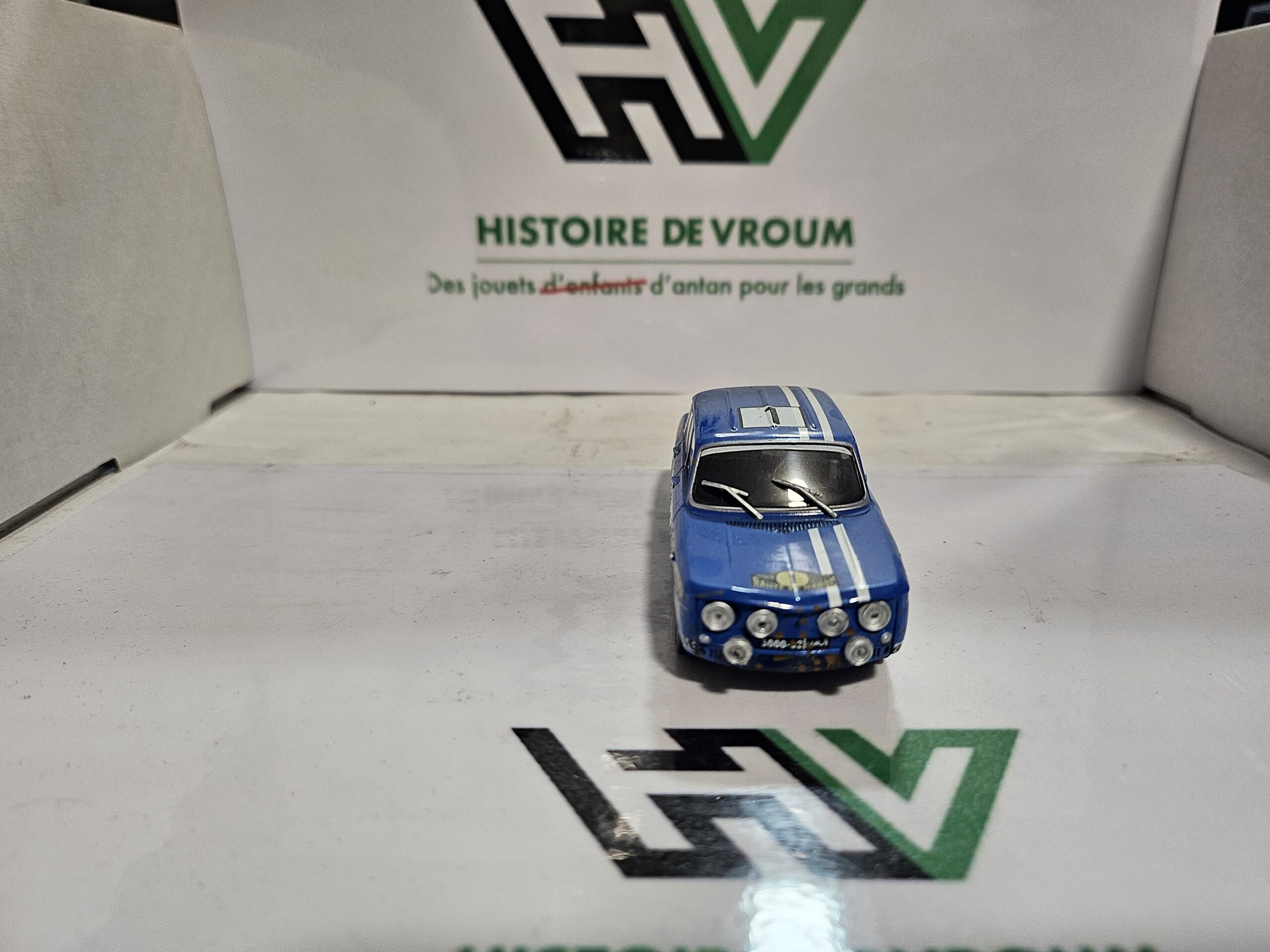 Miniature Renault 8 Gordini - Rallye du Maroc 1969 - Eligor 1/43 – Image 5