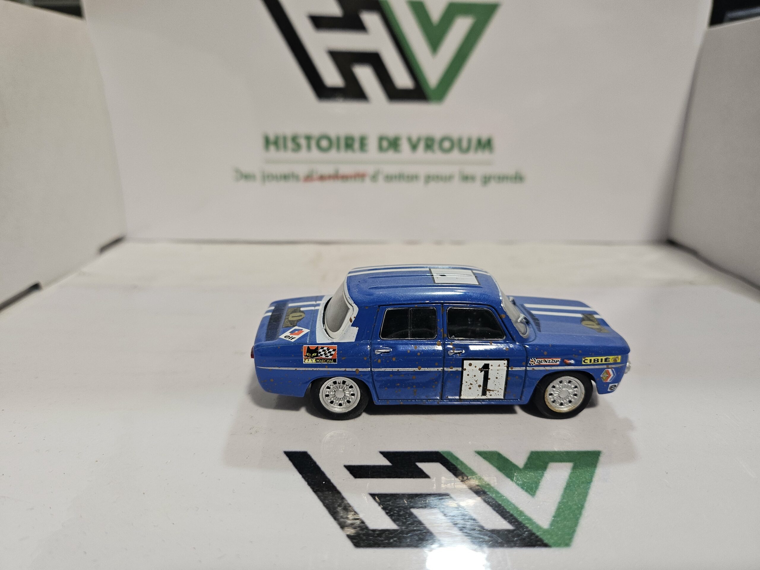 Miniature Renault 8 Gordini - Rallye du Maroc 1969 - Eligor 1/43 – Image 6