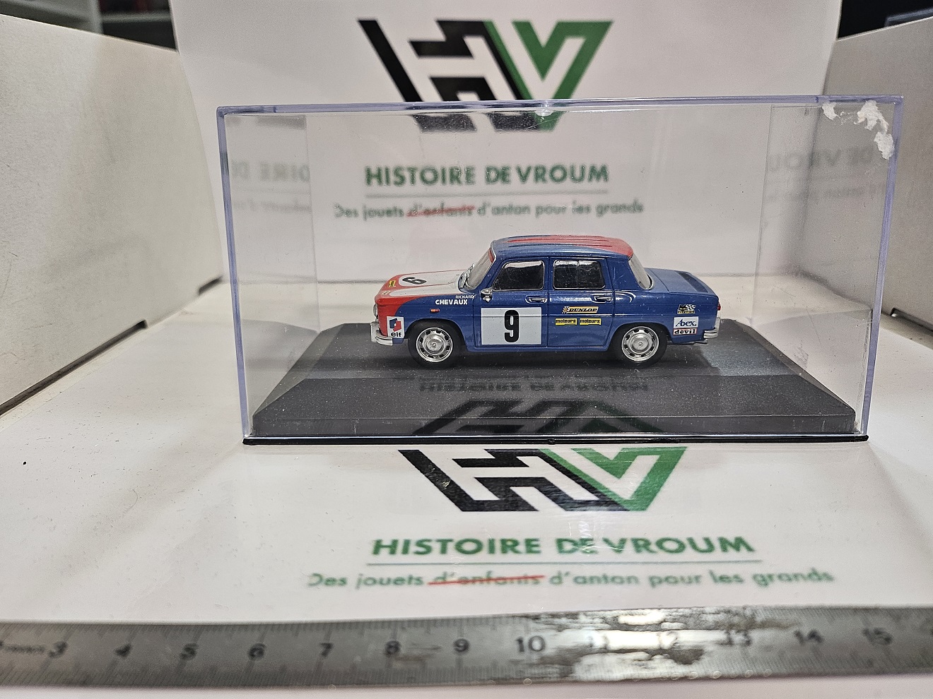 Renault 8 Gordini - Coupe Gordini 1969 n°9 - Eligor 1/43