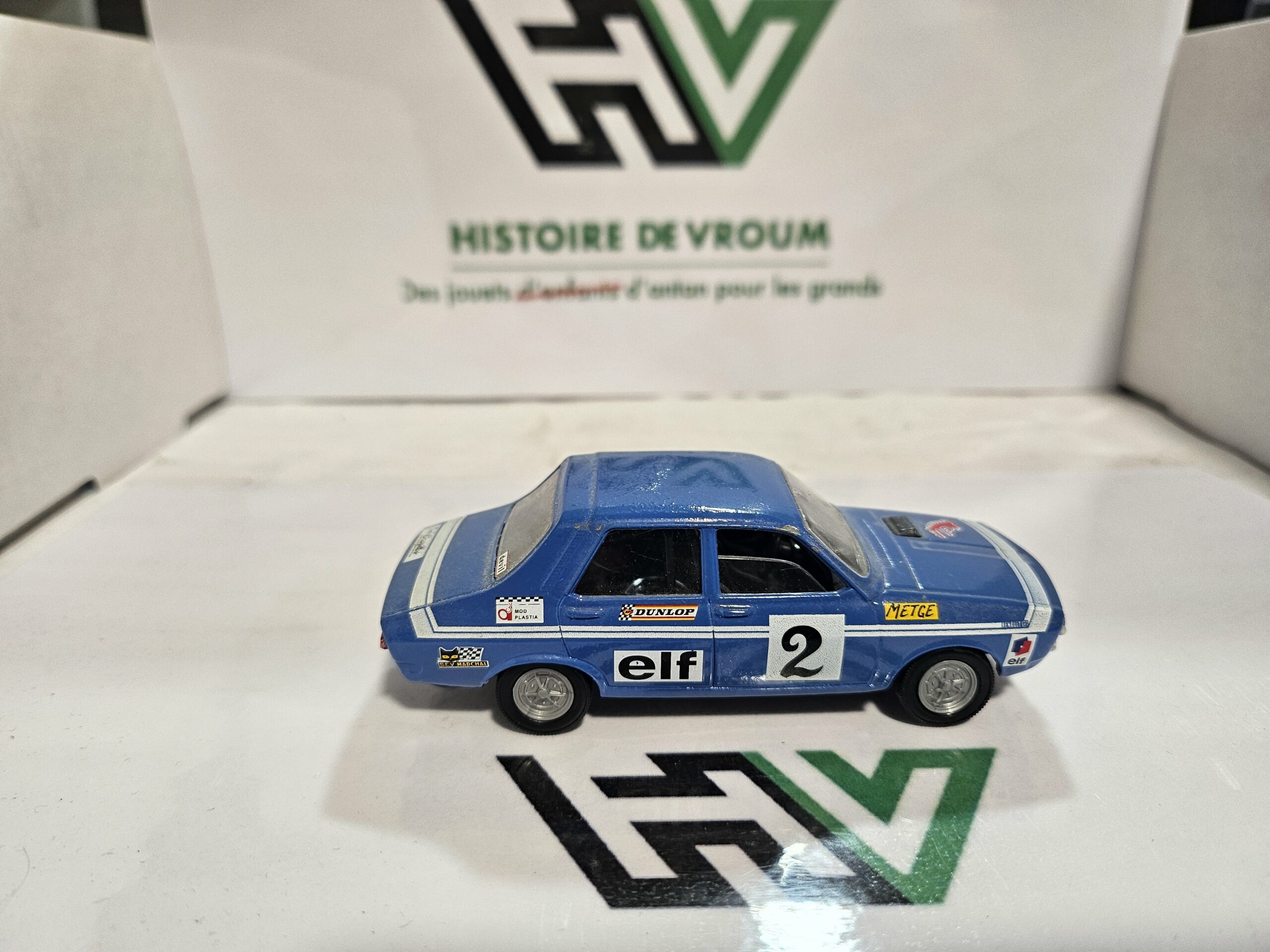 Renault 12 Gordini n°2 - R. Metge - Eligor 1/43 – Image 6
