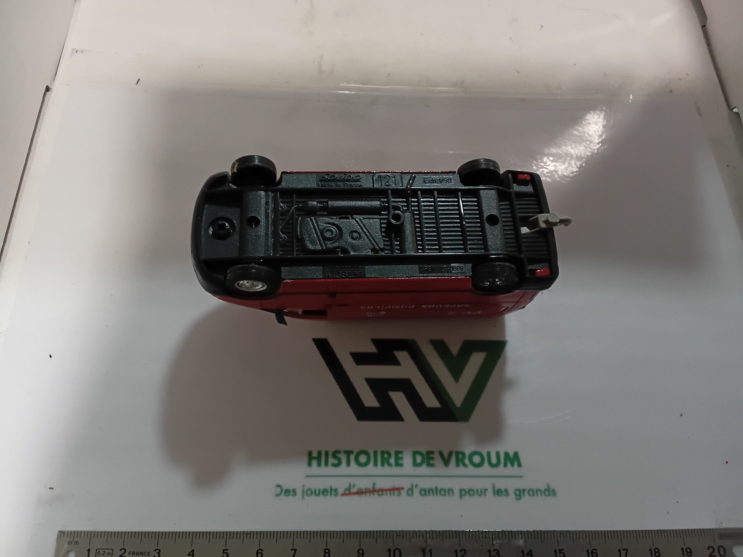 Renault Master Pompiers Solido 1/50 – Image 4