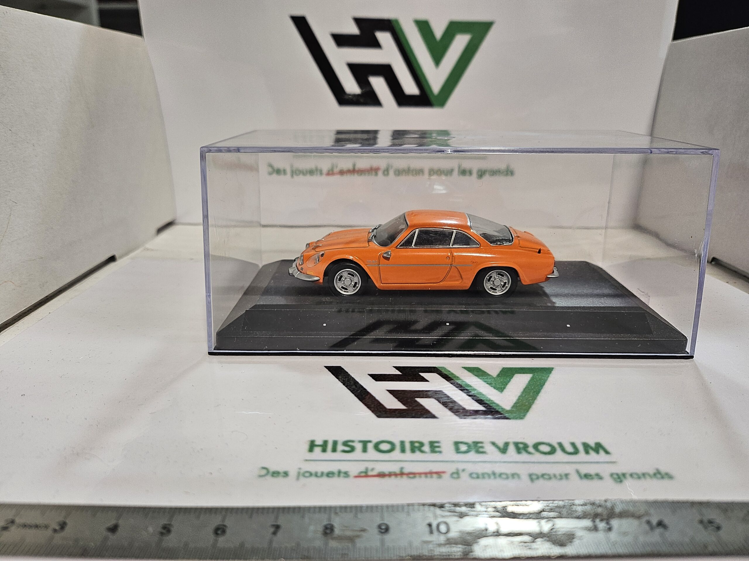 Miniature Alpine A110 1600S 1/43 - Orange - Hachette Eligor