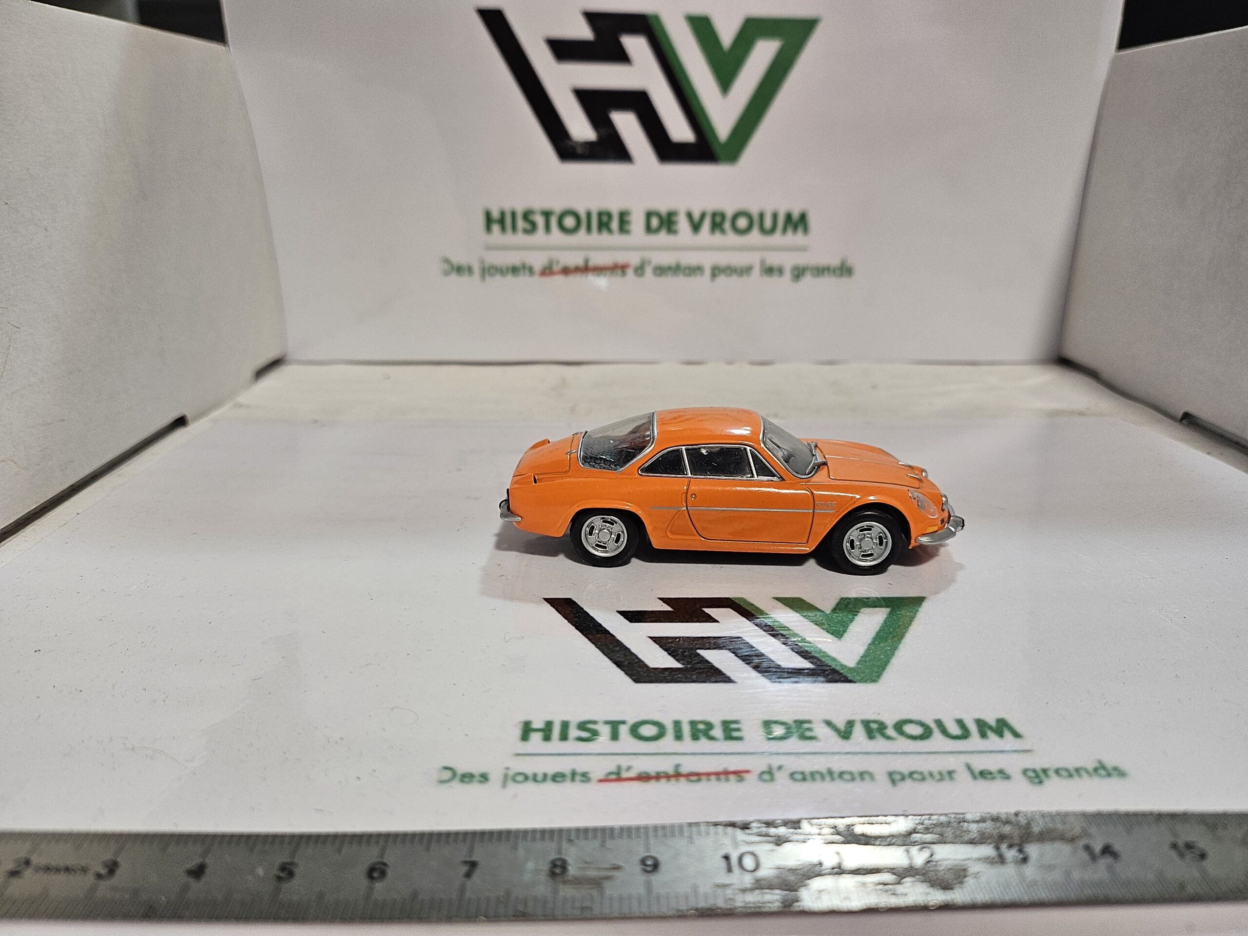 Miniature Alpine A110 1600S 1/43 - Orange - Hachette Eligor – Image 6