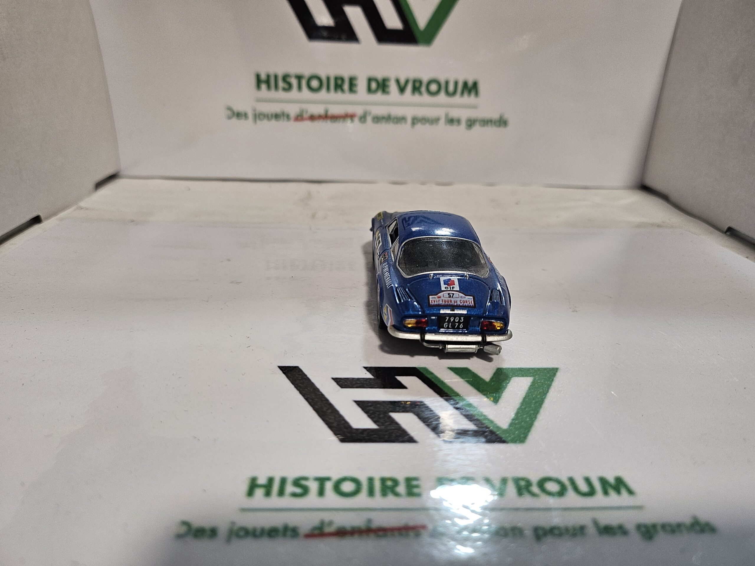 Miniature Alpine Renault A110 1600S - Tour de Corse - 1/43 - Boîte Vitrine – Image 7