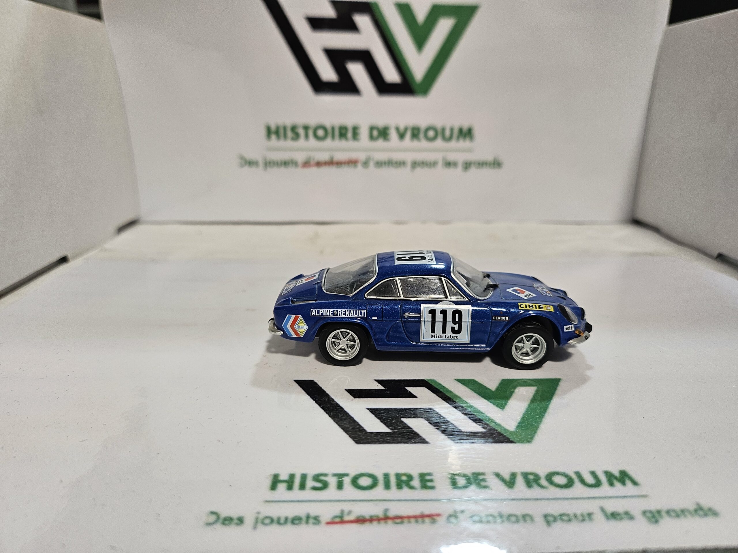 Miniature Alpine Renault A110 N°119 - Critérium des Cévennes - 1/43 - Boîte Vitrine – Image 6