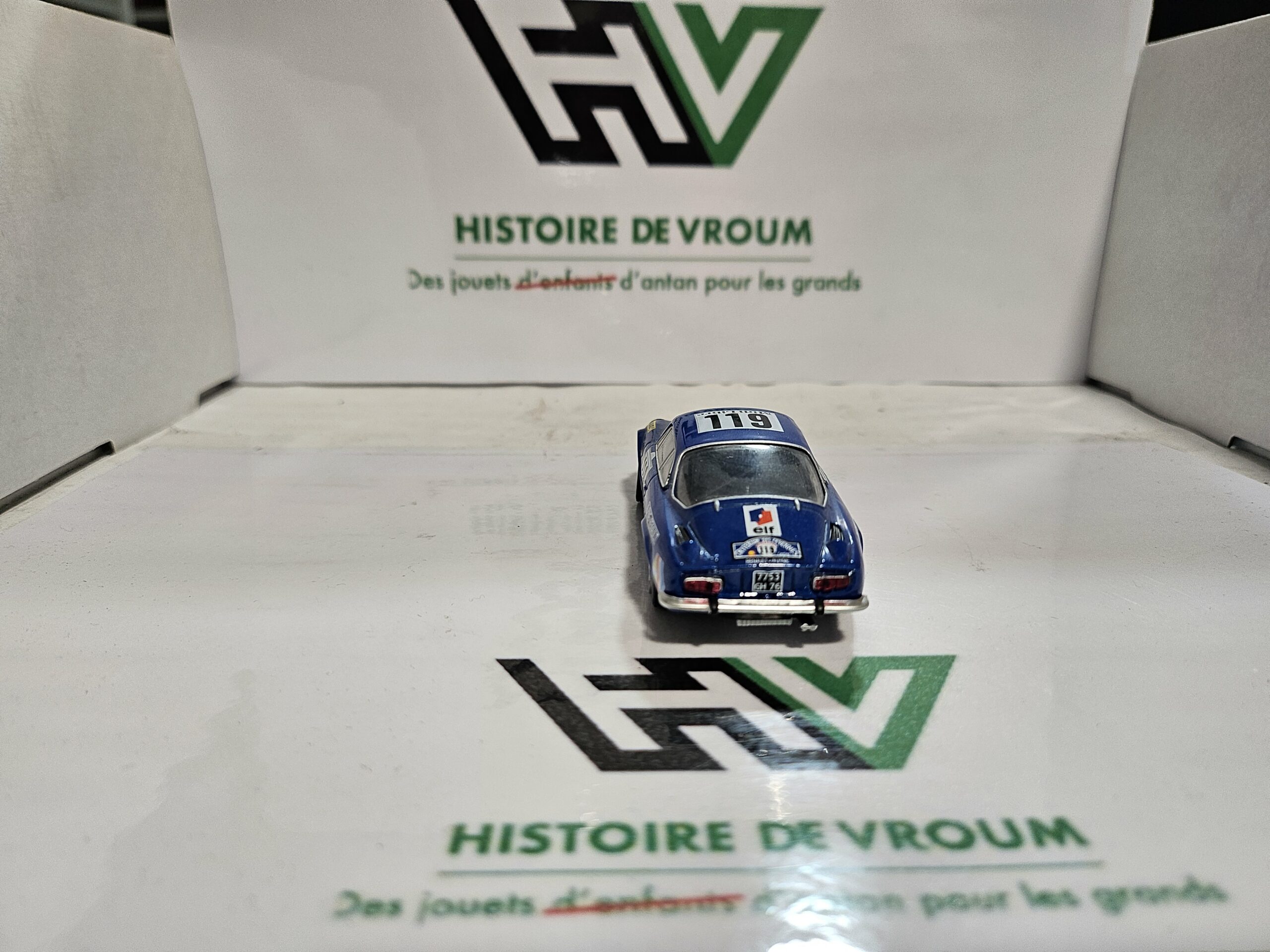 Miniature Alpine Renault A110 N°119 - Critérium des Cévennes - 1/43 - Boîte Vitrine – Image 7