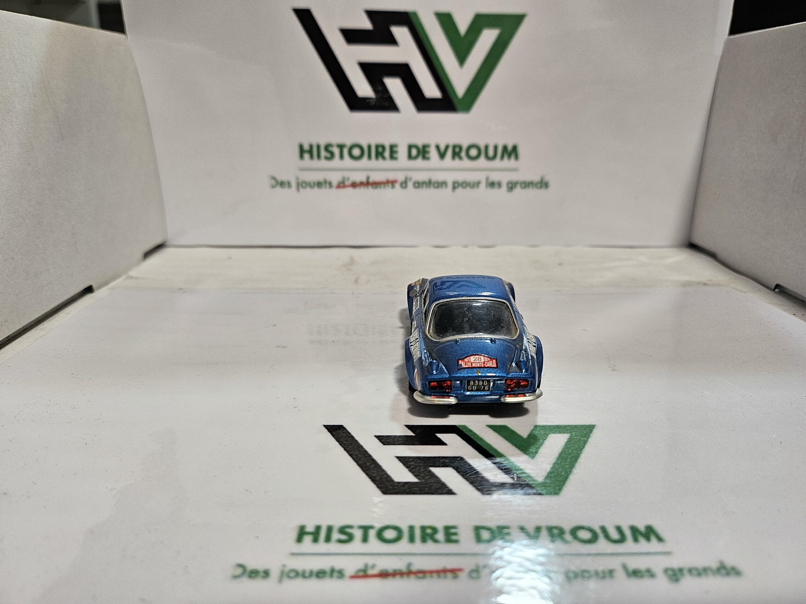 Miniature Alpine Renault A110 Ailes Bulles - Vainqueur Sanremo 1973 - 1/43 - Boîte Vitrine – Image 7