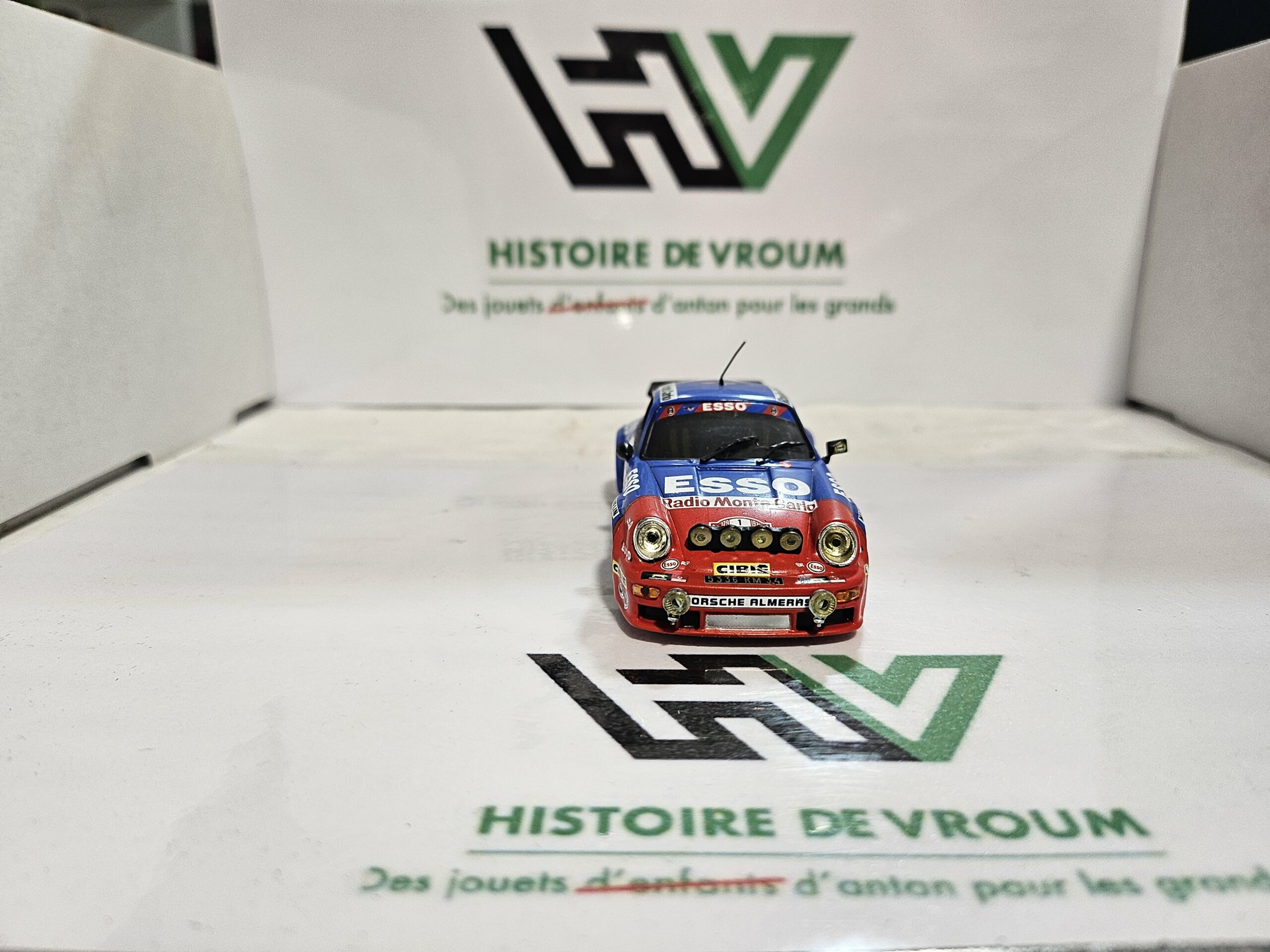 Miniature Porsche 911 SC Alméras - Rallye Monte Carlo 1979 - 1/43 – Image 2