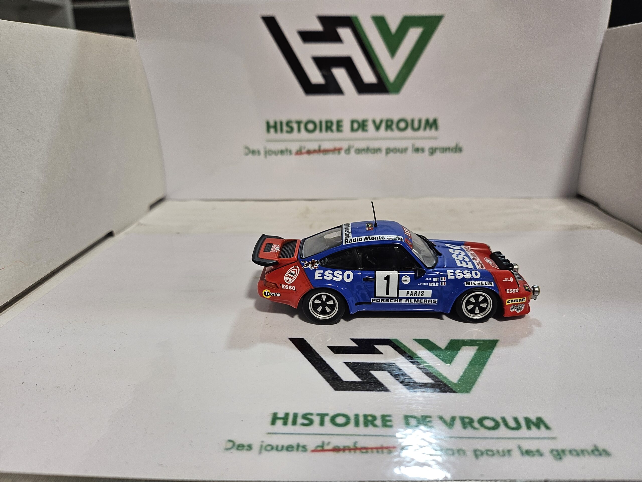Miniature Porsche 911 SC Alméras - Rallye Monte Carlo 1979 - 1/43 – Image 3