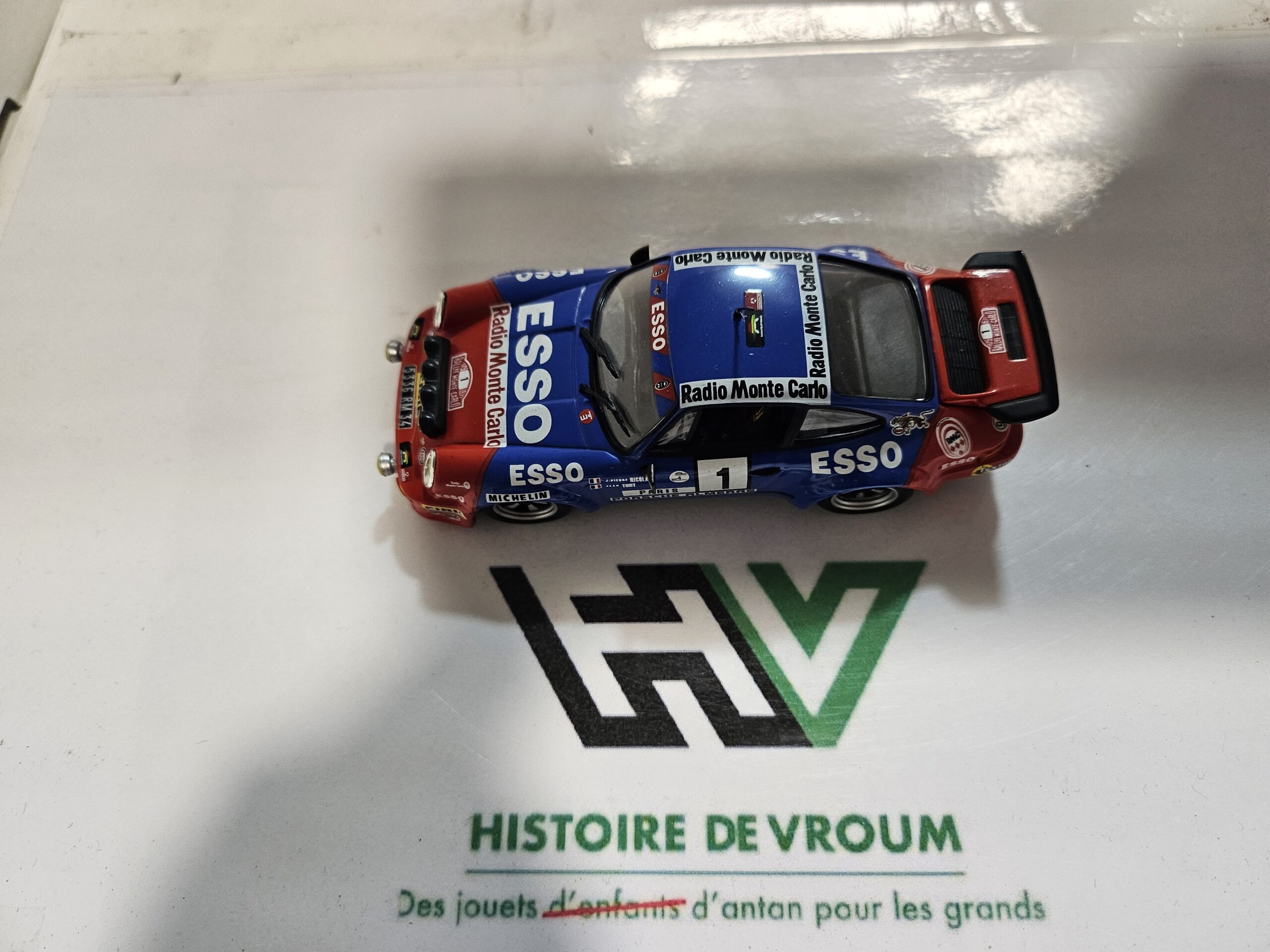 Miniature Porsche 911 SC Alméras - Rallye Monte Carlo 1979 - 1/43 – Image 5