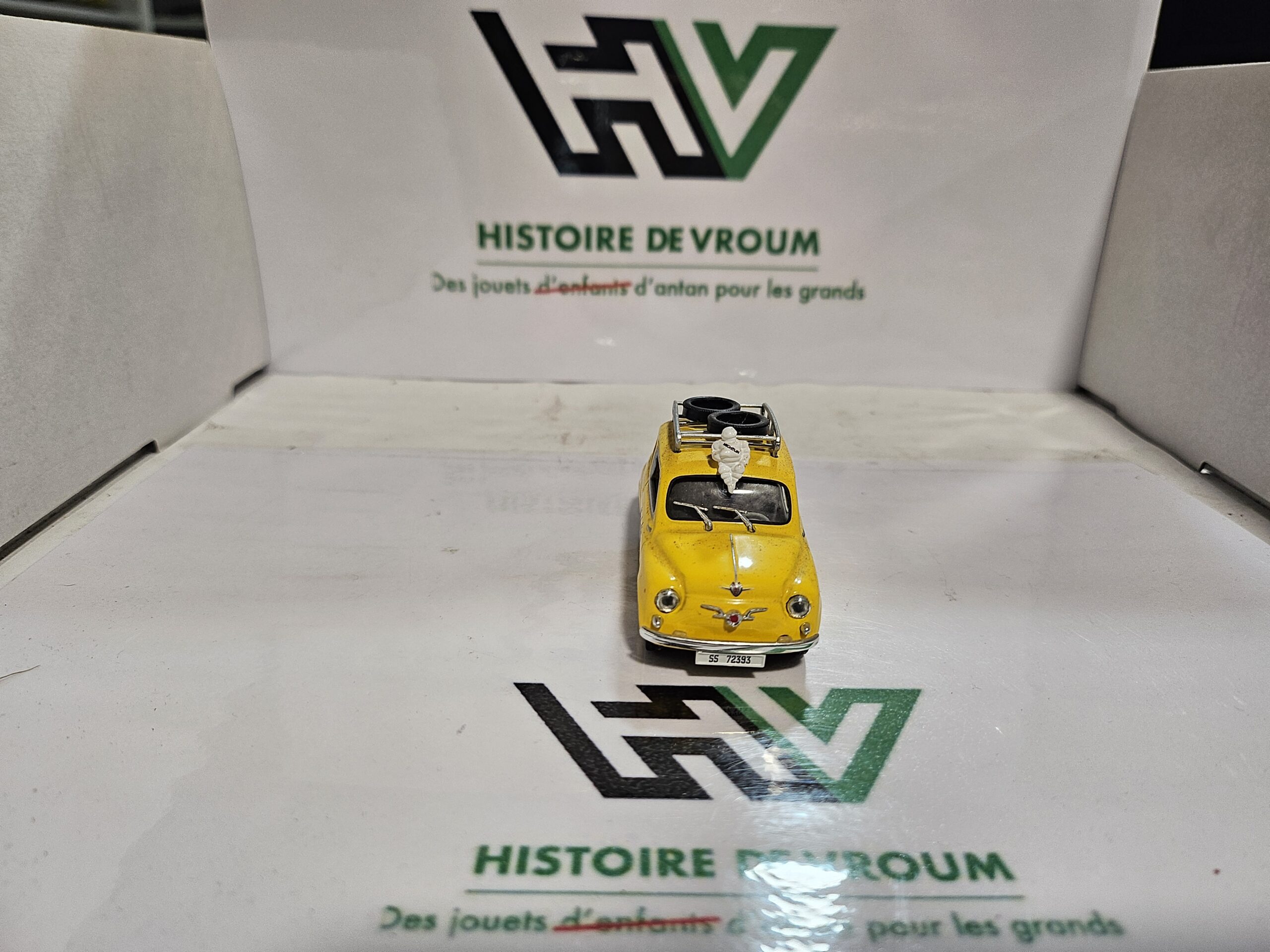 Miniature Fiat 600 / Seat 600 Assistance Michelin - Ixo/Altaya 1/43 – Image 2