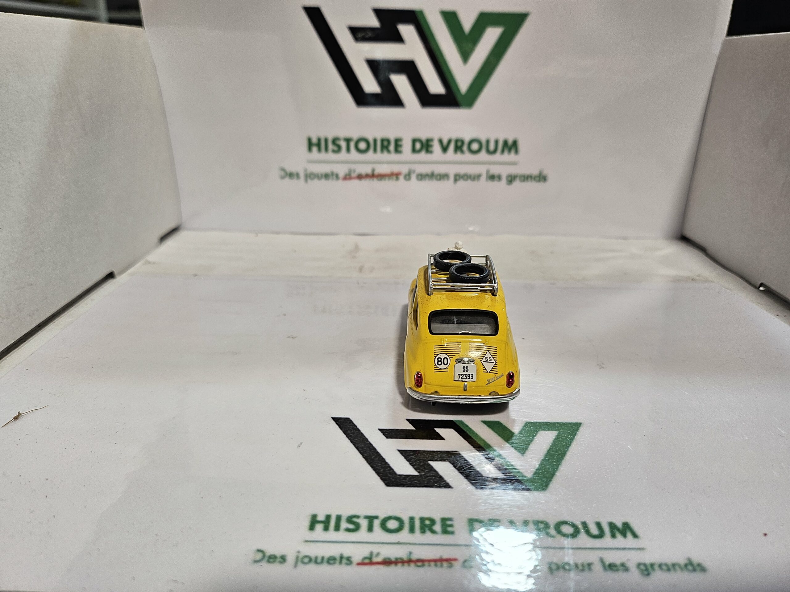 Miniature Fiat 600 / Seat 600 Assistance Michelin - Ixo/Altaya 1/43 – Image 4