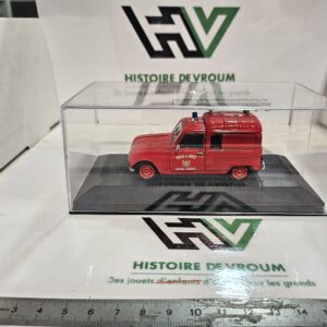 Miniature Renault 4 R4 Sapeurs-Pompiers Ville de Nice - 1/43