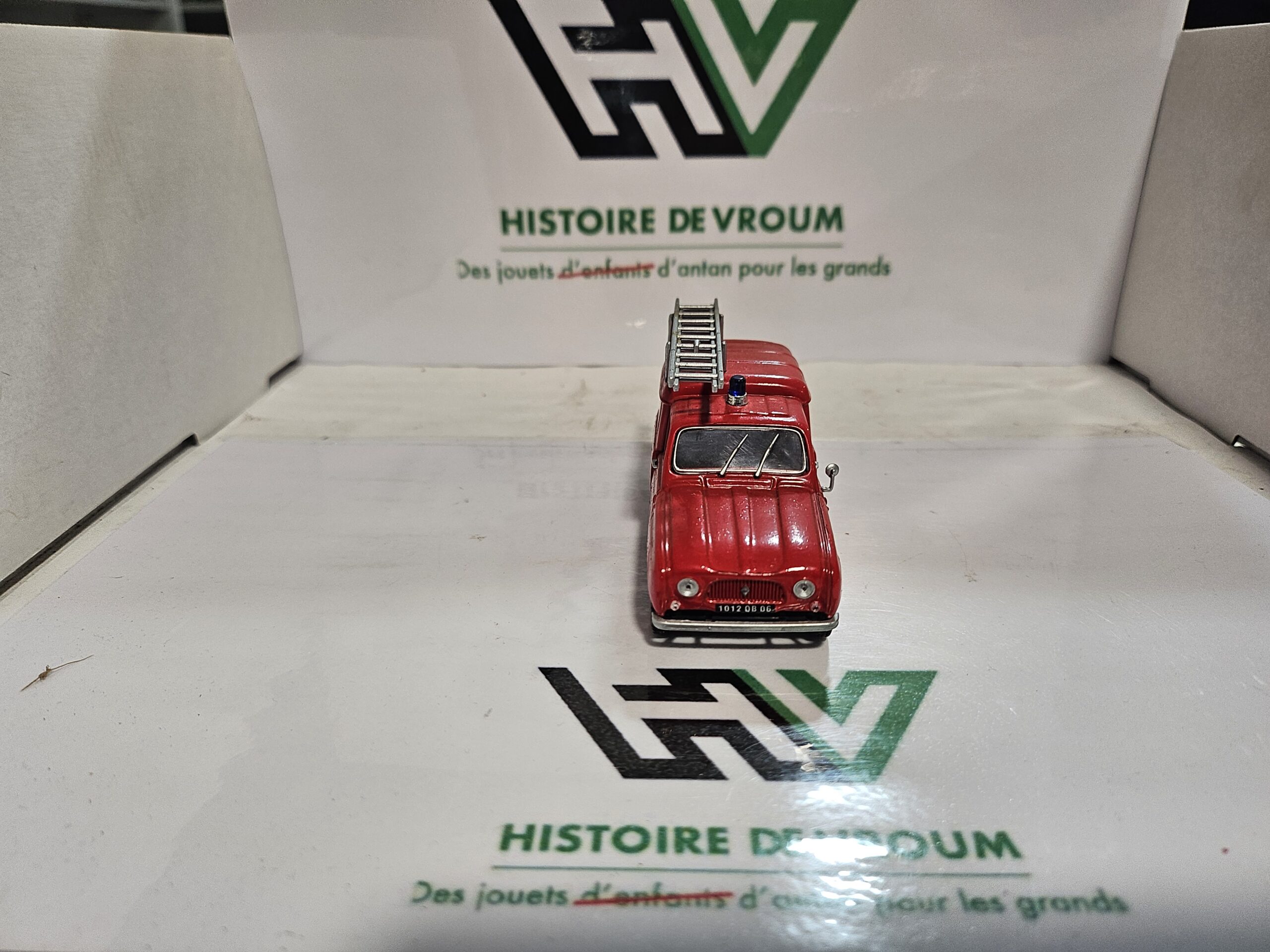 Miniature Renault 4 R4 Sapeurs-Pompiers Ville de Nice - 1/43 – Image 5
