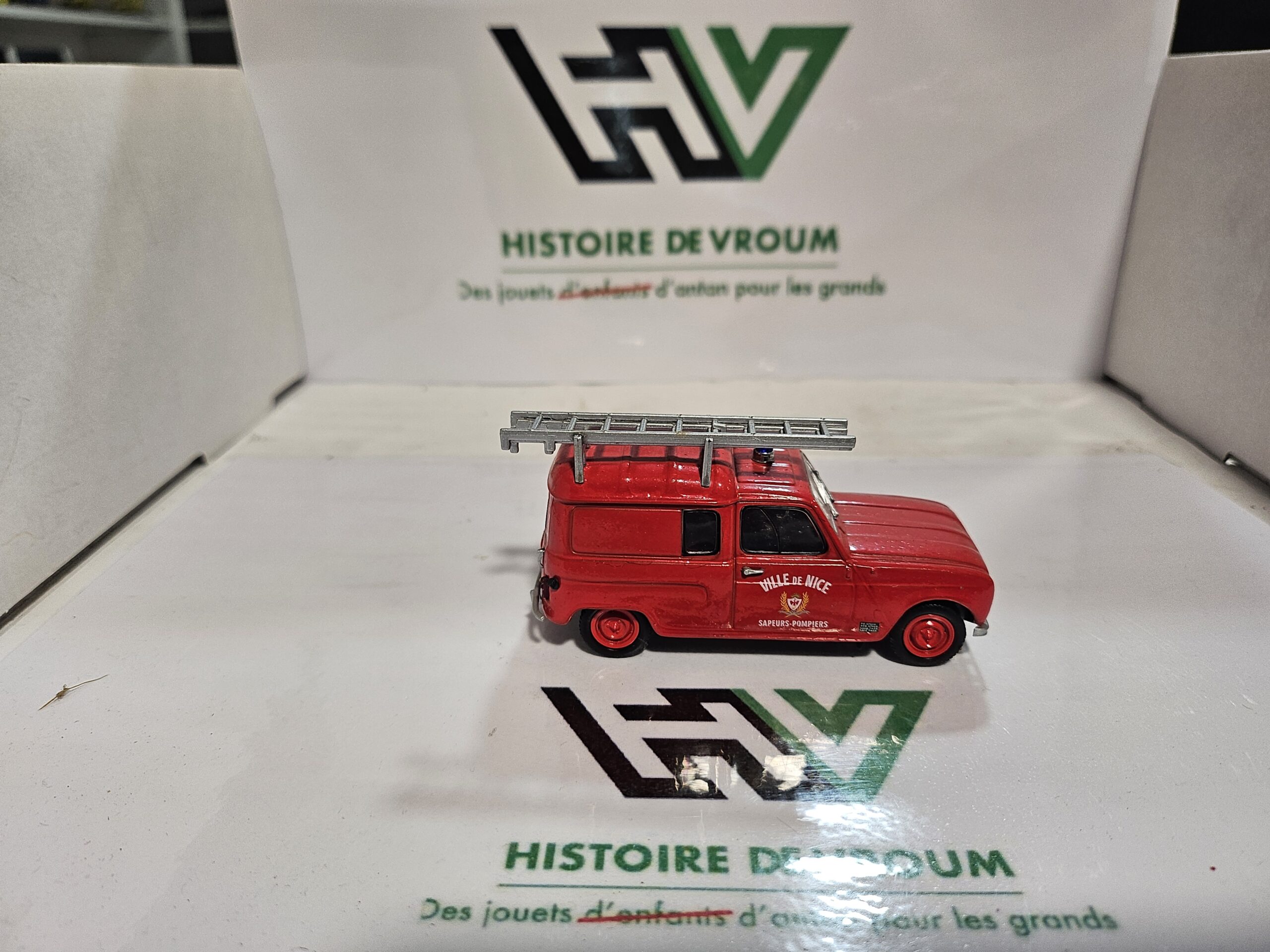 Miniature Renault 4 R4 Sapeurs-Pompiers Ville de Nice - 1/43 – Image 6