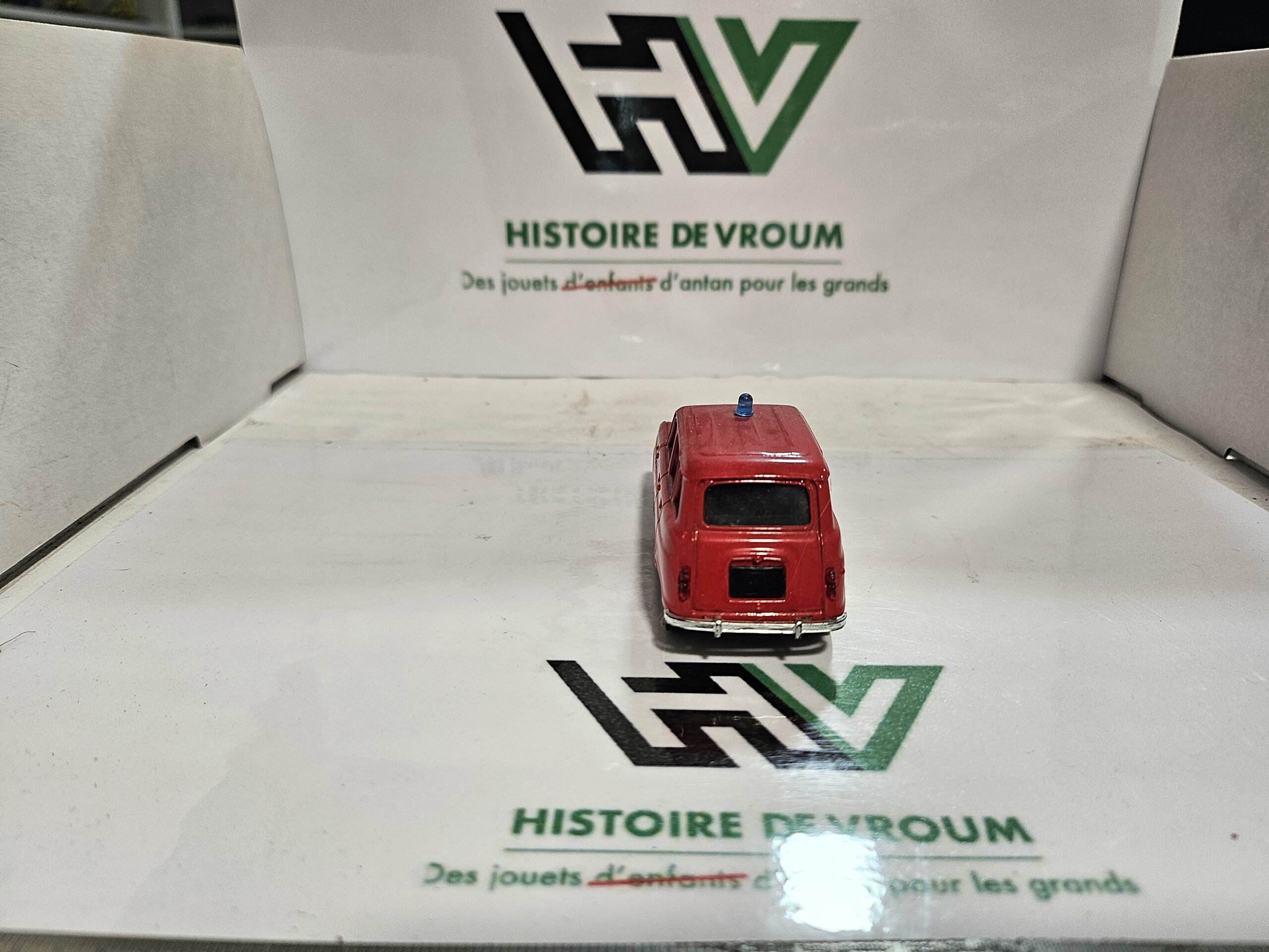 Miniature Renault 4 R4 Berline Pompiers (Liaison / Officier) - 1/43 – Image 7