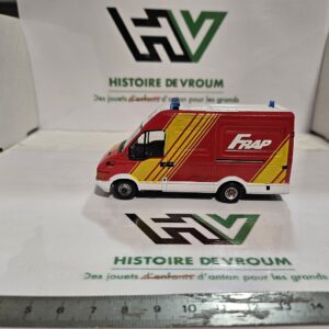 Miniature Iveco Magirus FRAP Pompier "Fire Rescue" - Del Prado 1/57 (2005)