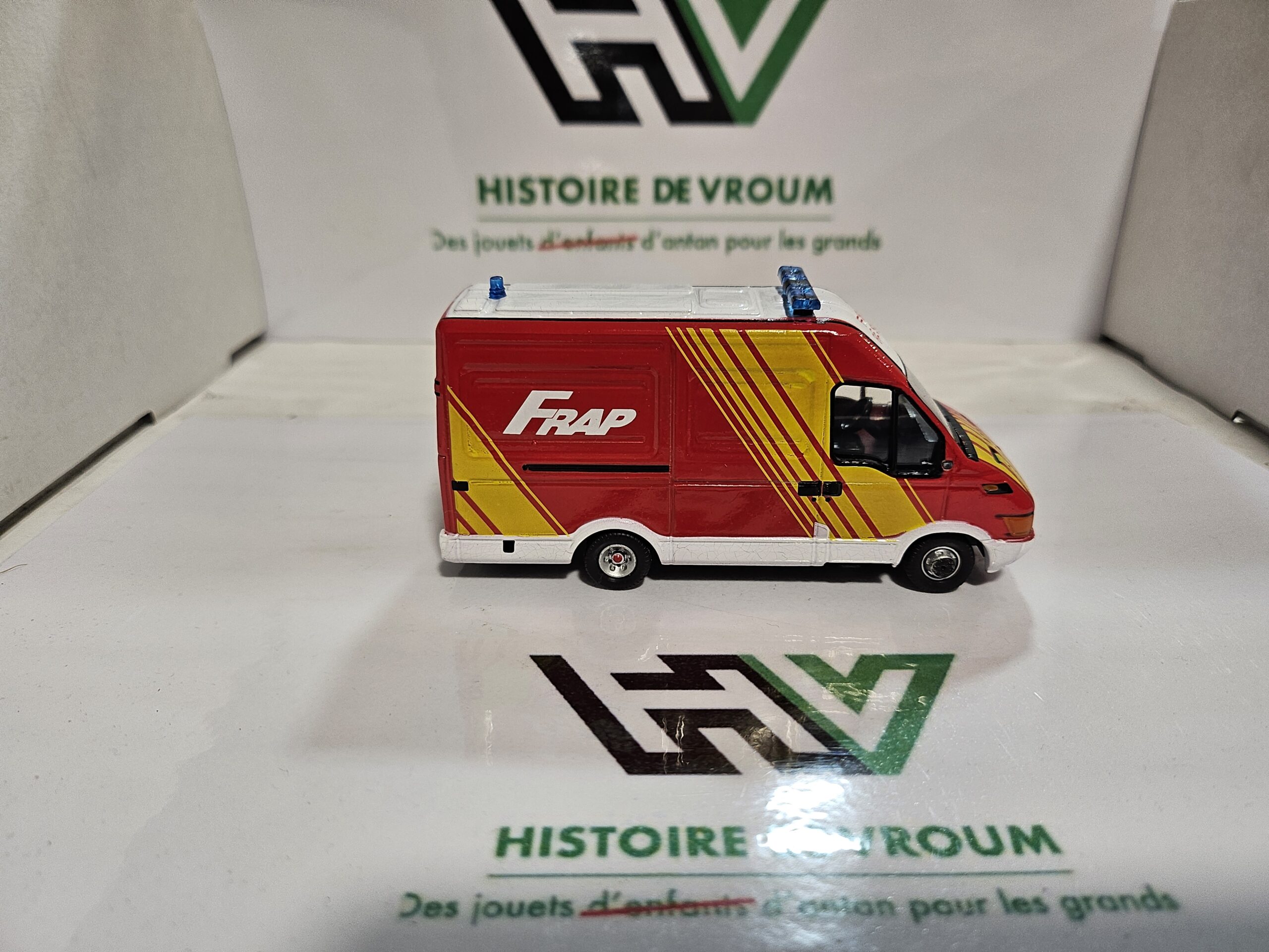 Miniature Iveco Magirus FRAP Pompier "Fire Rescue" - Del Prado 1/57 (2005) – Image 6