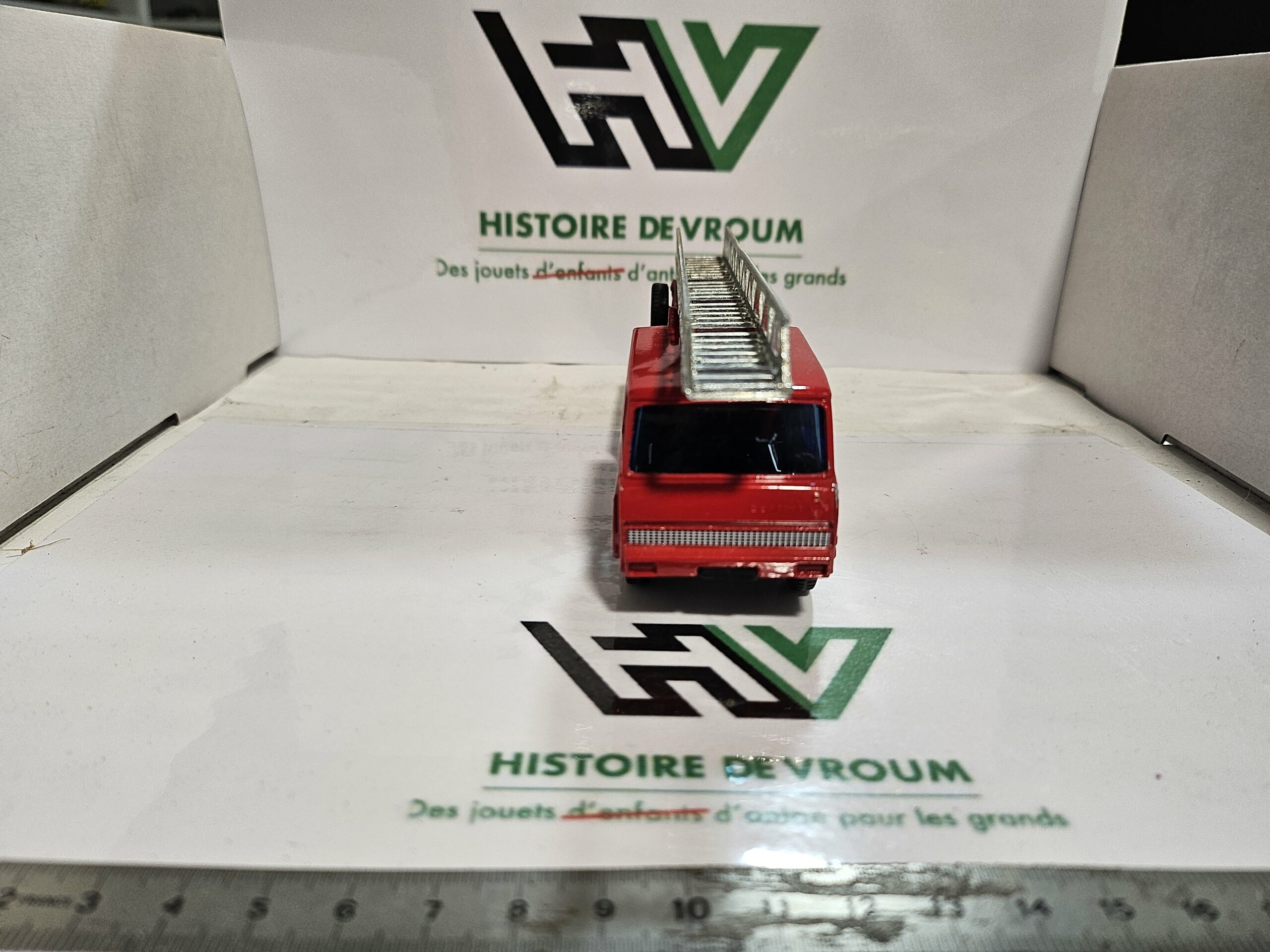Camion Pompier Berliet 770 KE Camiva "Grande Échelle" - Solido / Inter-Cars (n°30) – Image 5