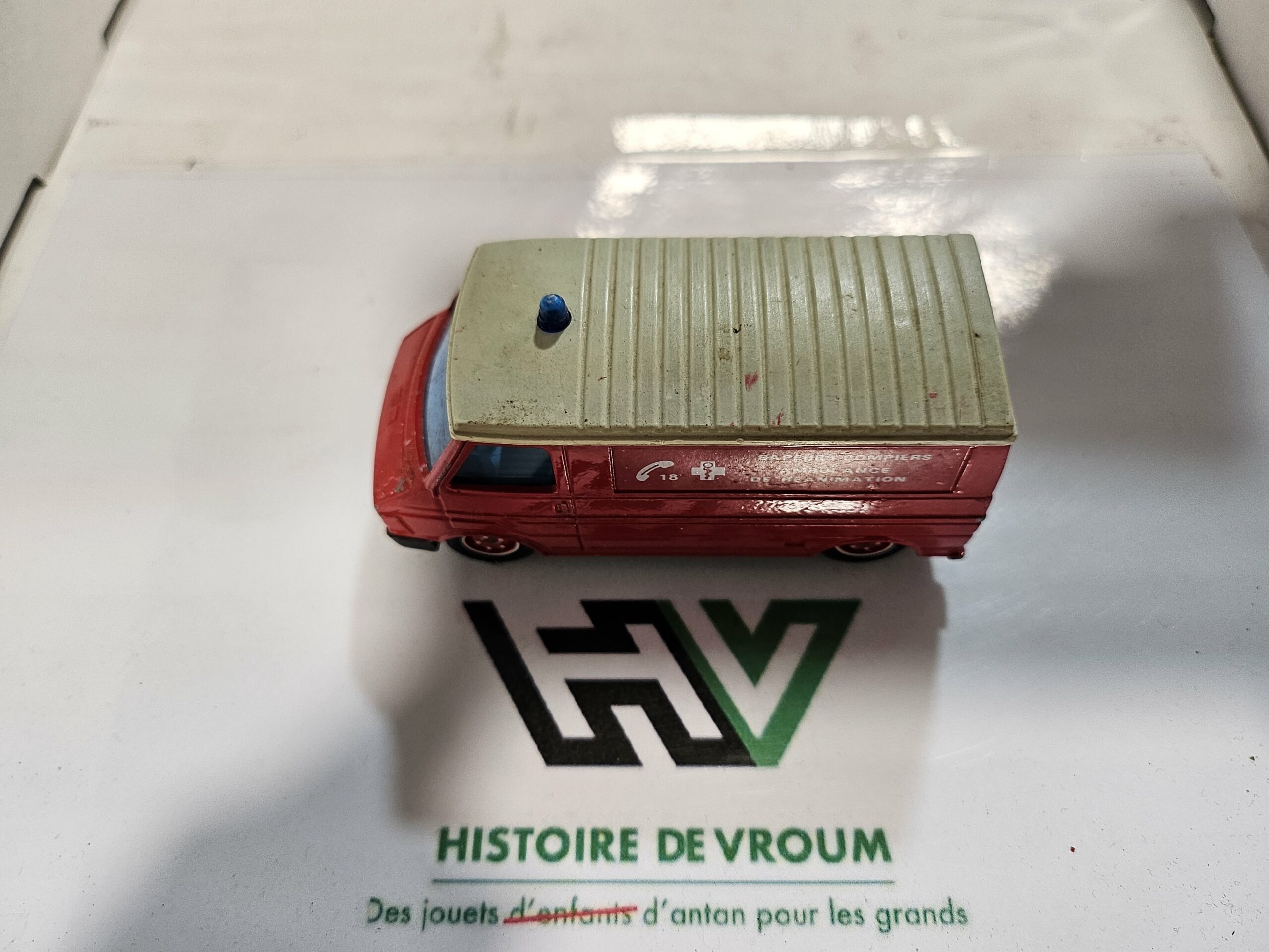 Miniature Solido - Citroën C35 VSAB Pompiers 1/50 - N°368 TonerGam – Image 9