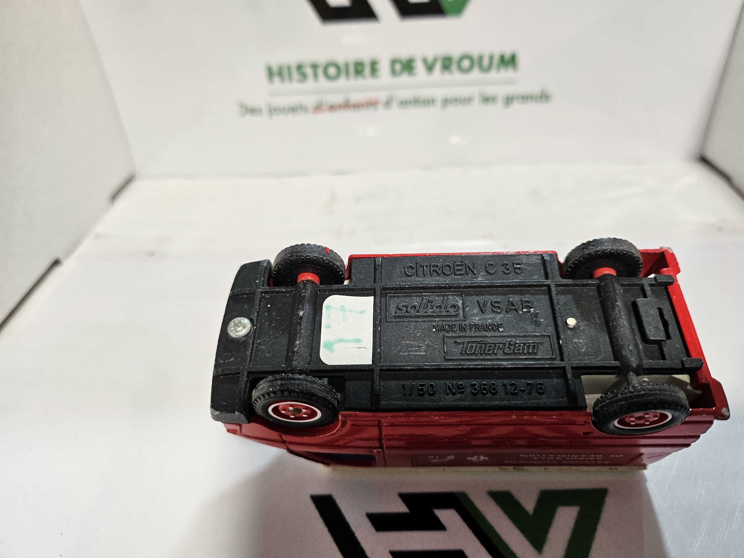 Miniature Solido - Citroën C35 VSAB Pompiers 1/50 - N°368 TonerGam – Image 10