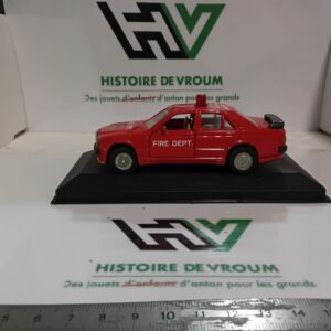 Mercedes 190E "Fire Dept" Welly 1/39