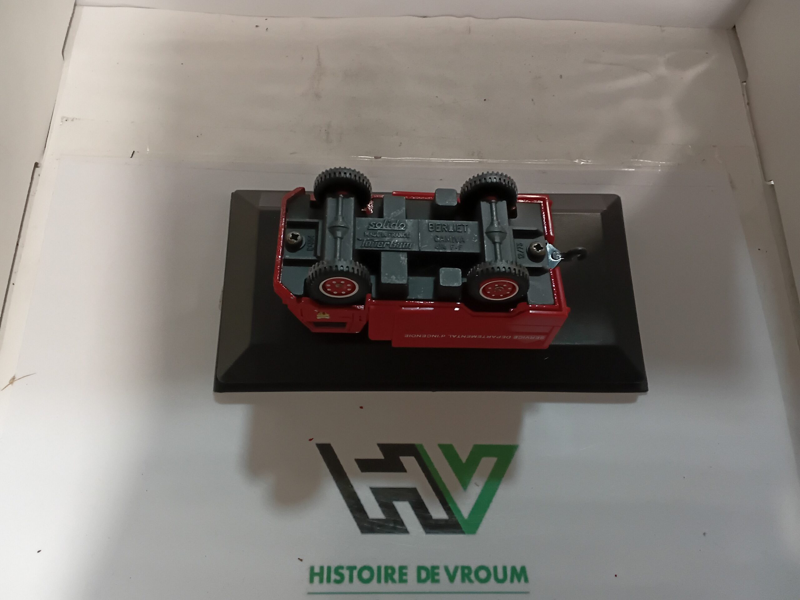 Camion Berliet Camiva 4x4 Solido Toner Gam 1/43 – Image 7