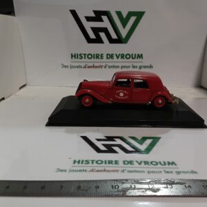 Citroën 15 Six Pompiers Solido Âge d'Or 1/43